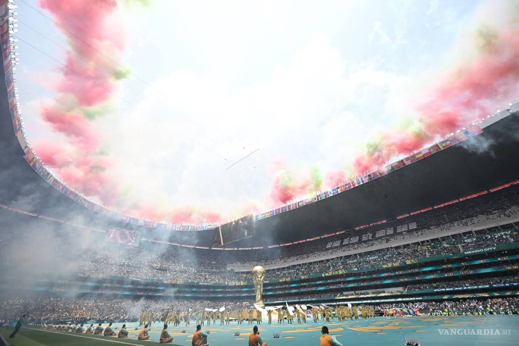 $!Luces, música y coreografías marcan el inicio oficial del Mundial 2026.