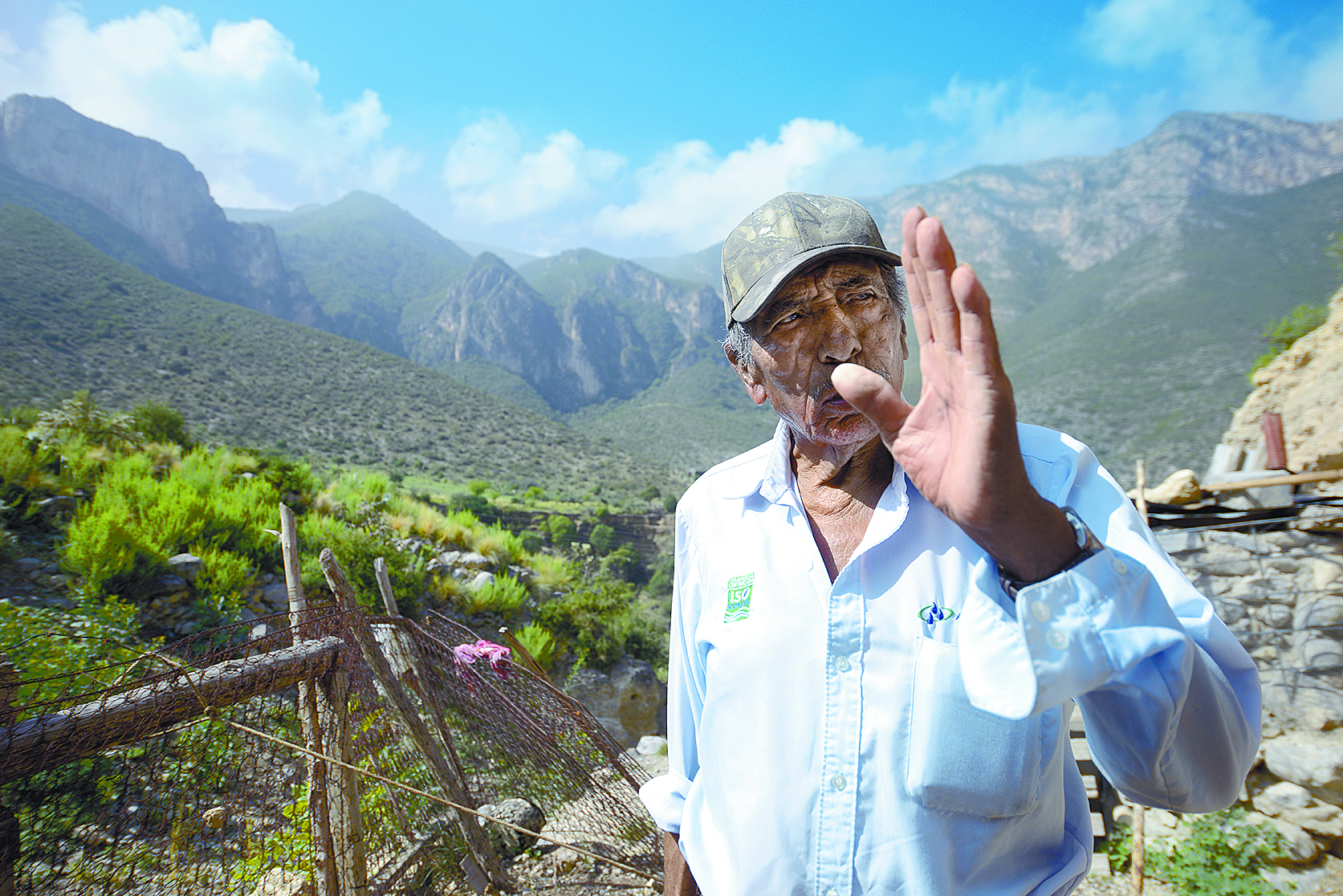 $!Don Pedro, el pastor del Cañón de San Lorenzo y sus 14 chivías