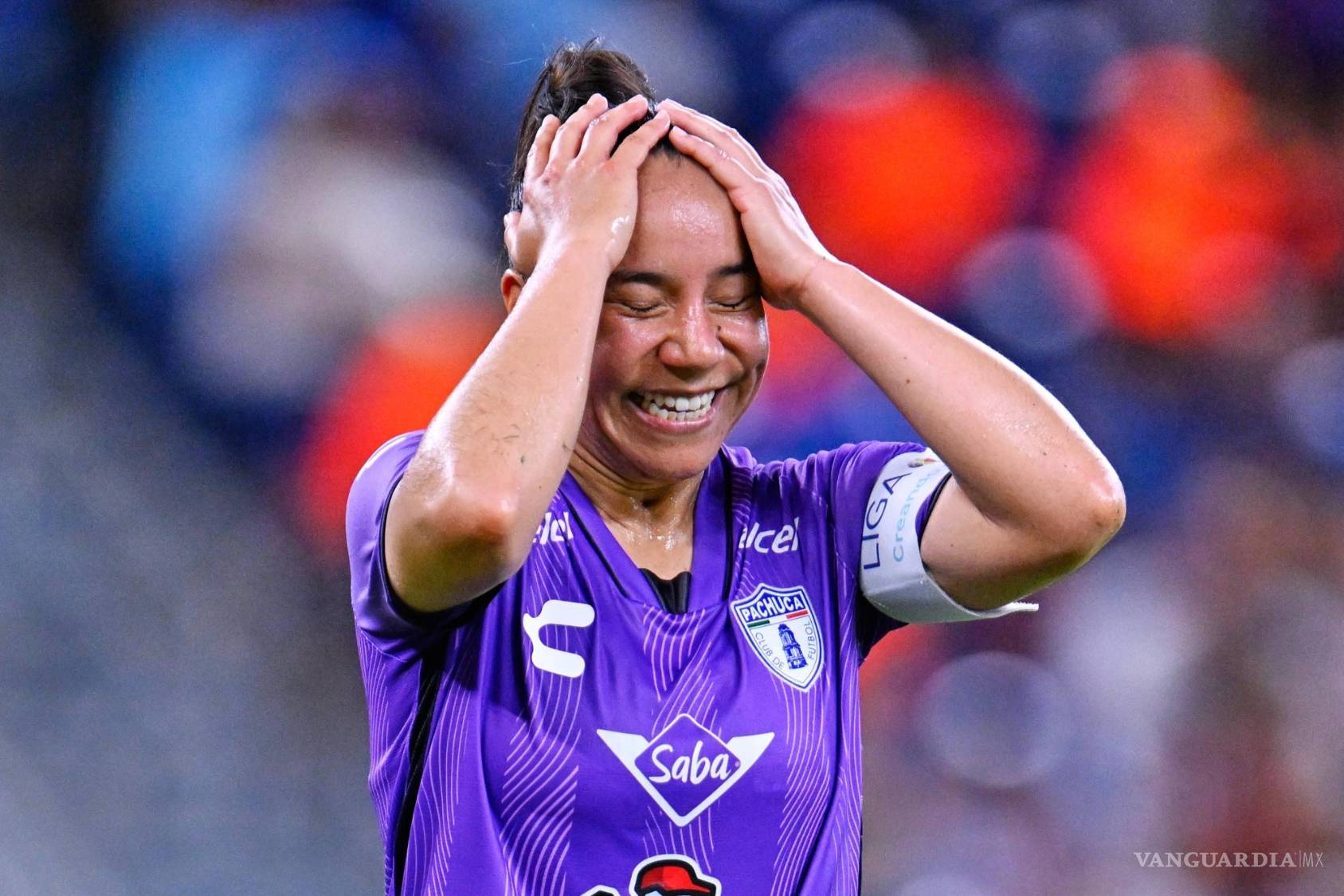 $!Charlyn Corral de Pachuca durante el partido Monterrey vs Pachuca, correspondiente a la Jornada 11 del Torneo Apertura 2023 de la Liga BBVA MX Femenil.