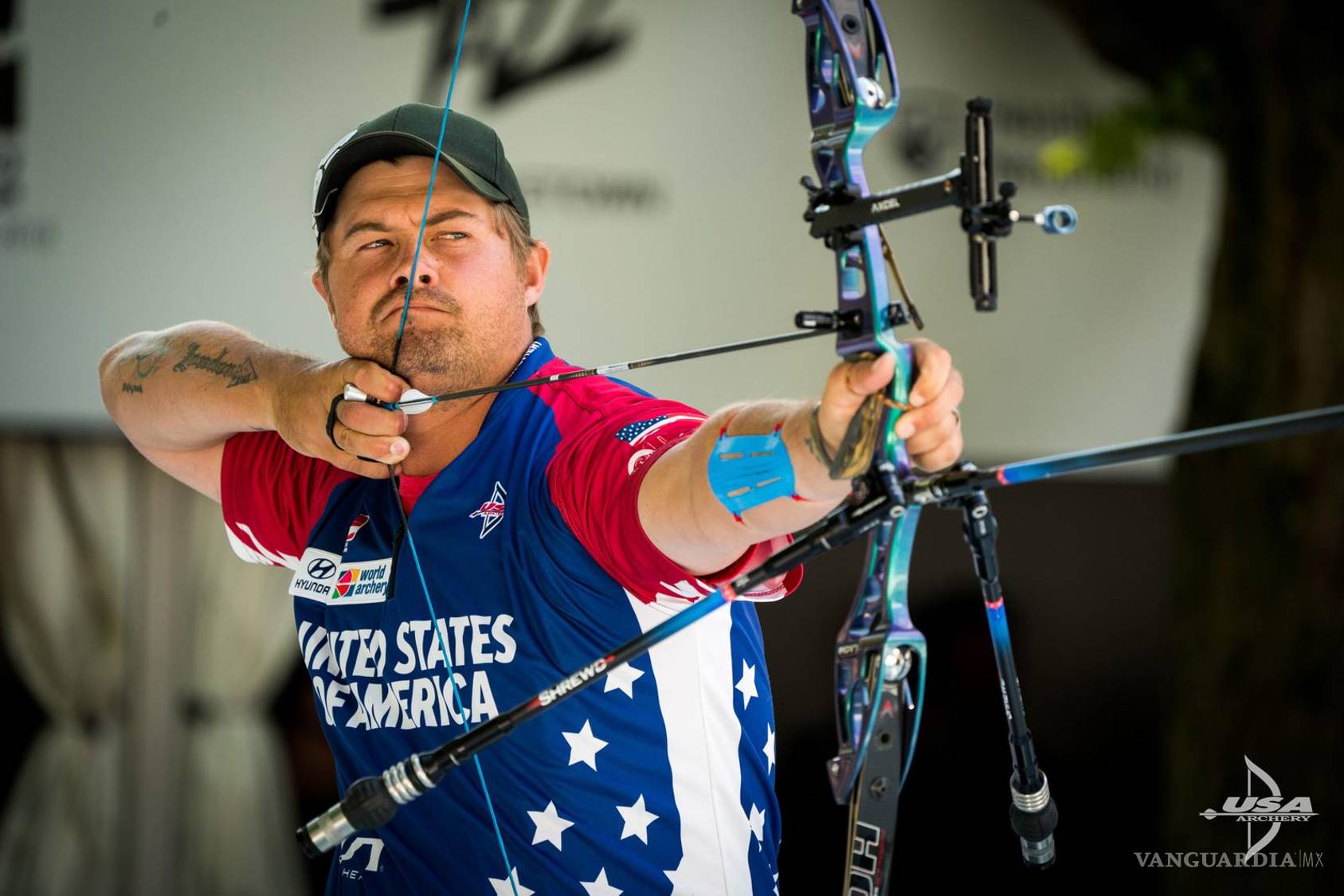 $!Brady Ellison competirá por Estados Unidos en la categoría de recurvo varonil.