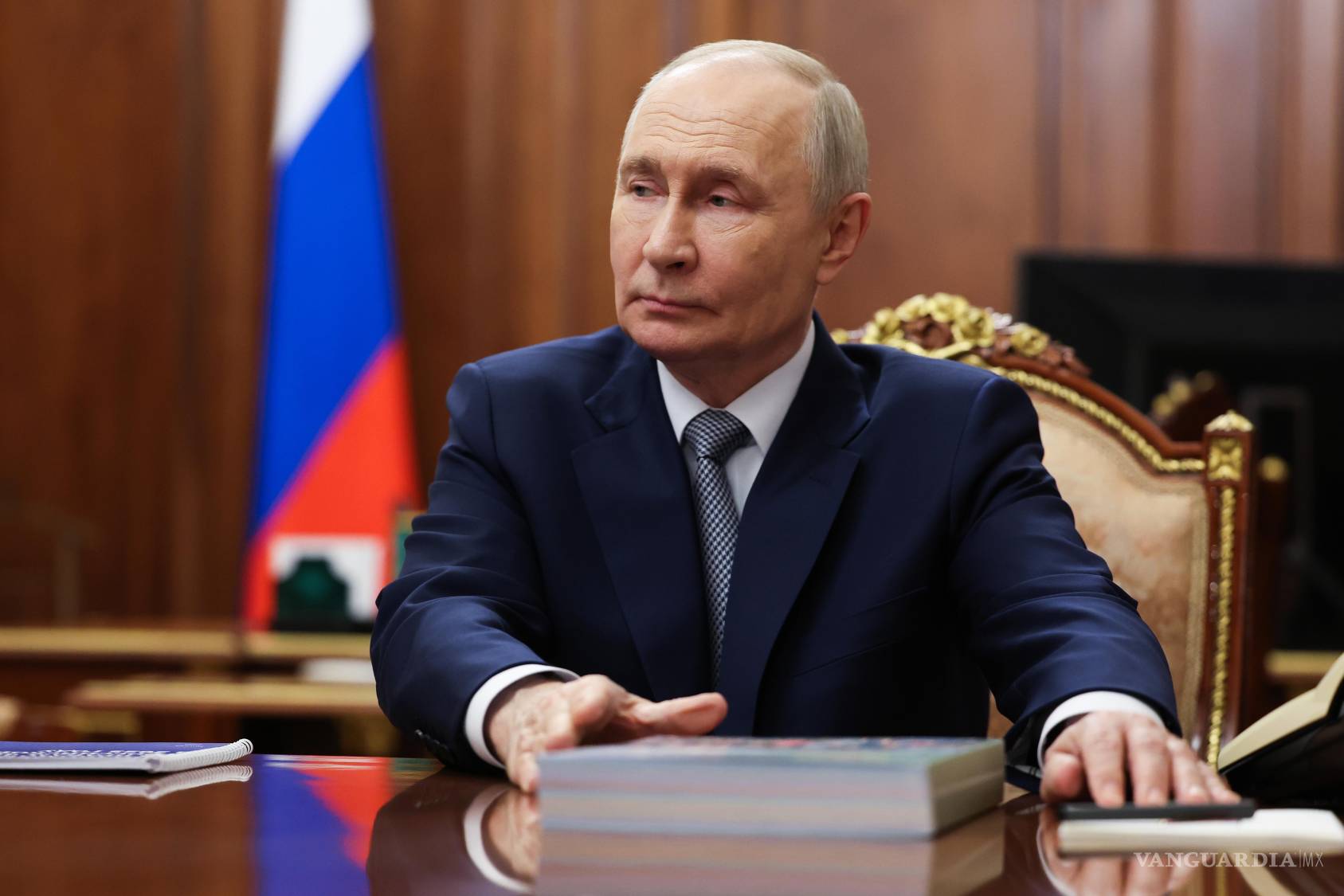 $!Rusia y Ucrania deben continuar trabajando para reunir a los niños con sus familias, mencionó Vladimir Putin.