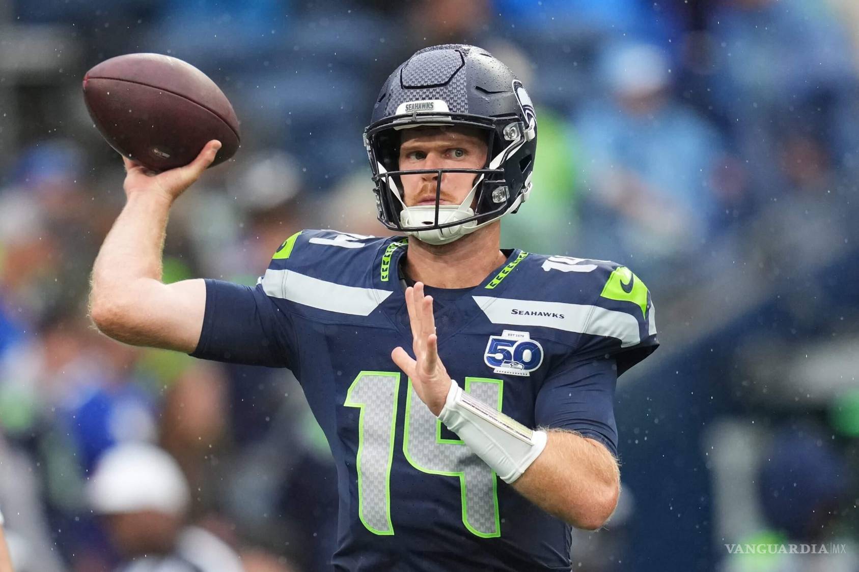 $!El pasador de los Seahawks comienza la defensa del campeonato con el reto de mantener a Seattle en la élite de la NFL.