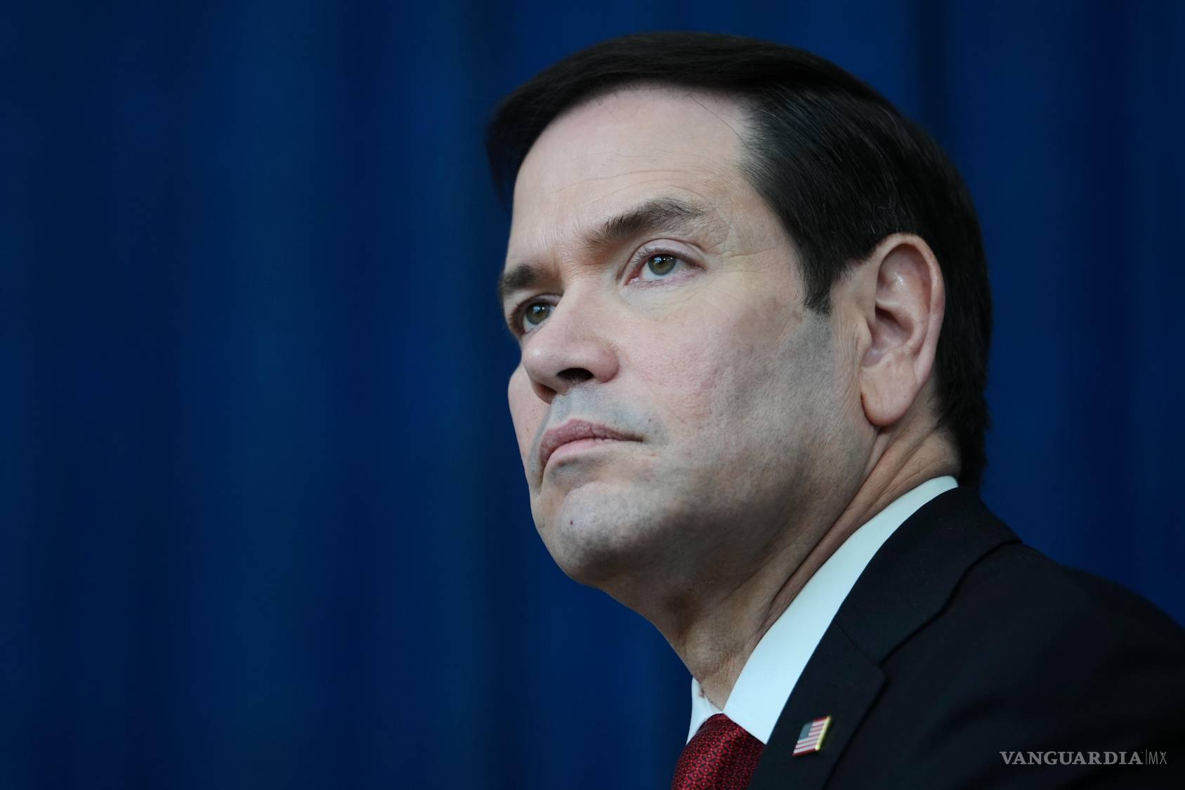 $!El secretario de Estado Marco Rubio en la cumbre del G7, el martes 16 de junio de 2026, en Evian-les-Bains, Francia.