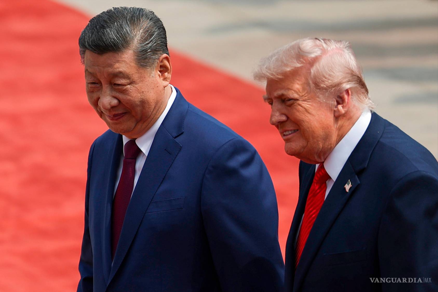 $!El presidente chino, Xi Jinping, y el mandatario estadounidense, Donald Trump, durante la reciente cumbre en Pekín, donde se discutió el futuro del paquete de armas para Taiwán.