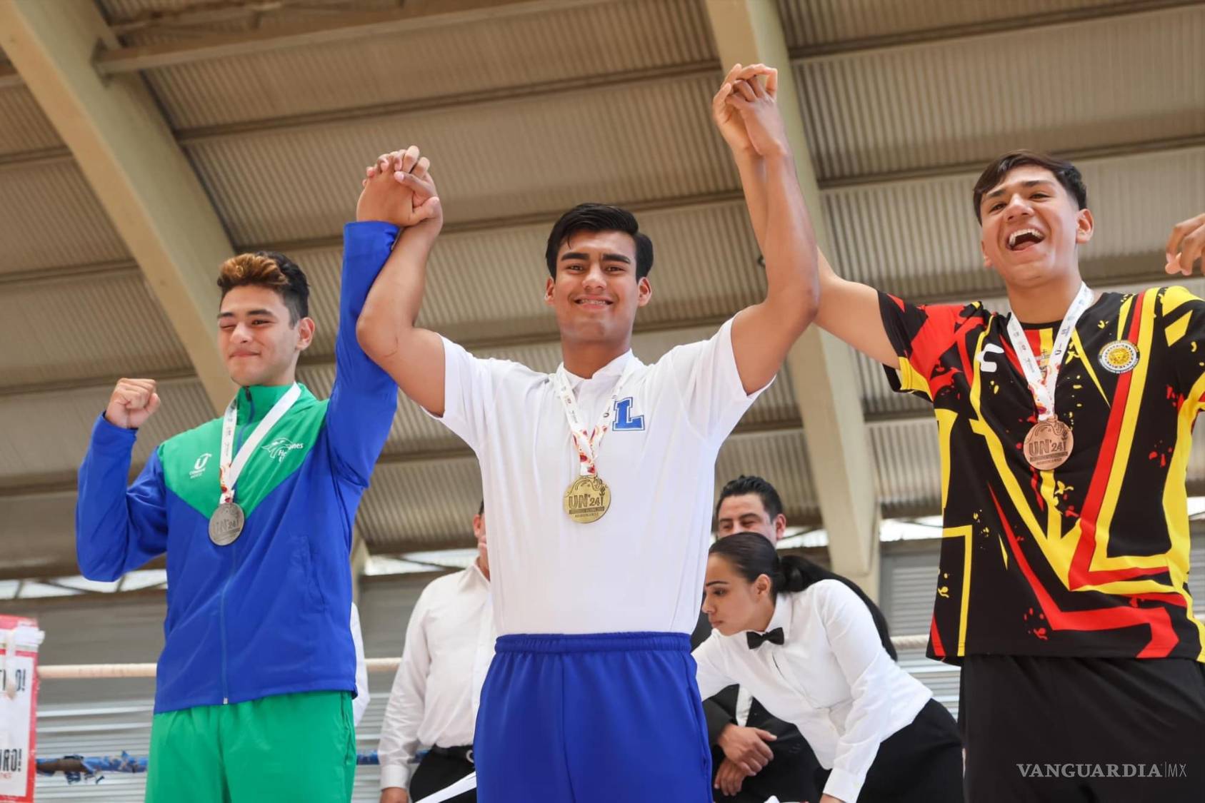 $!Con miras a los Juegos Olímpicos de Los Ángeles 2028, Pedro continúa trabajando con determinación.