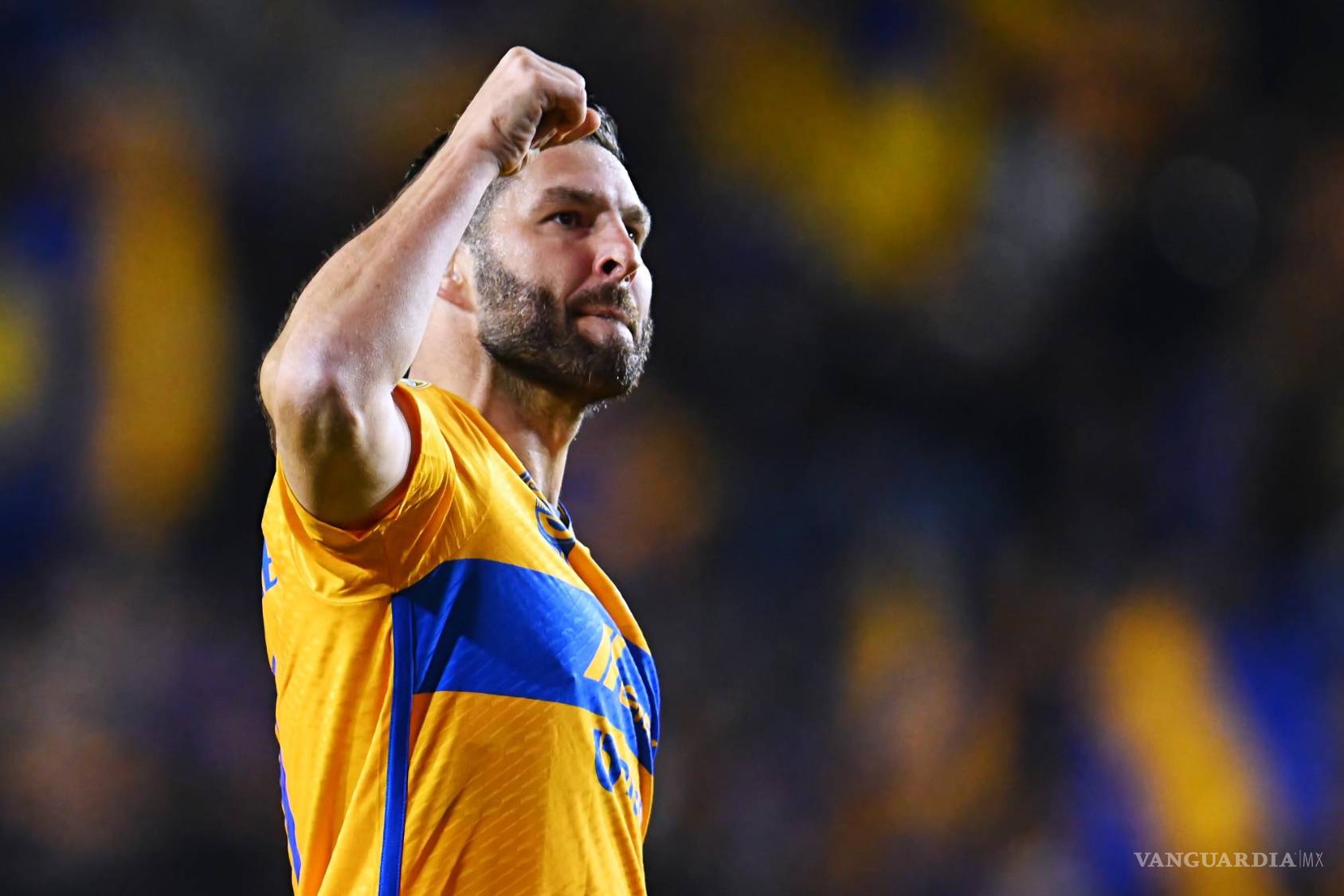 $!André-Pierre Gignac llegó a su gol 199 en el encuentro ante La Franja.