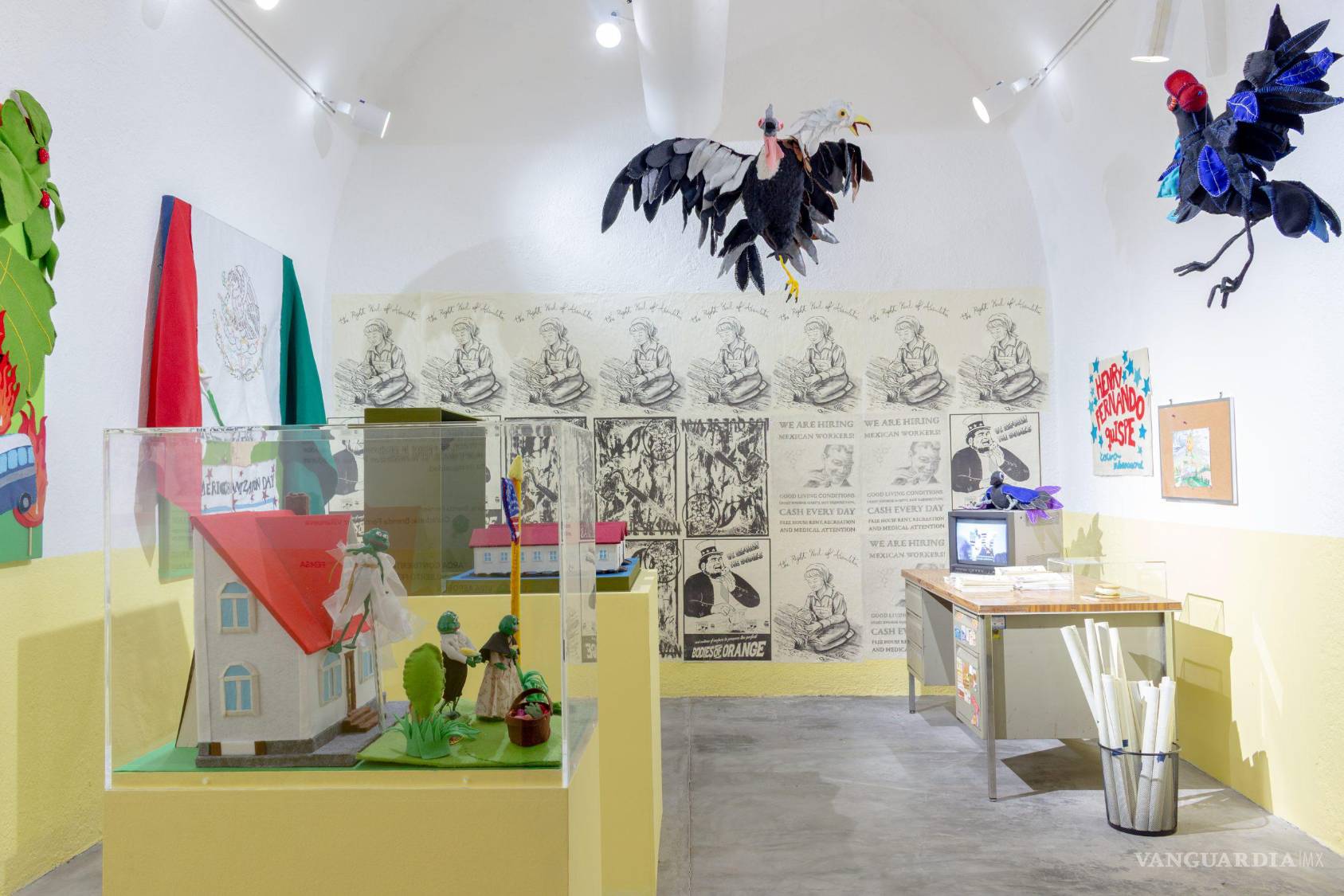 $!La violencia de migrar se presenta en la galería por medio de un ‘programa infantil’ en Monterrey