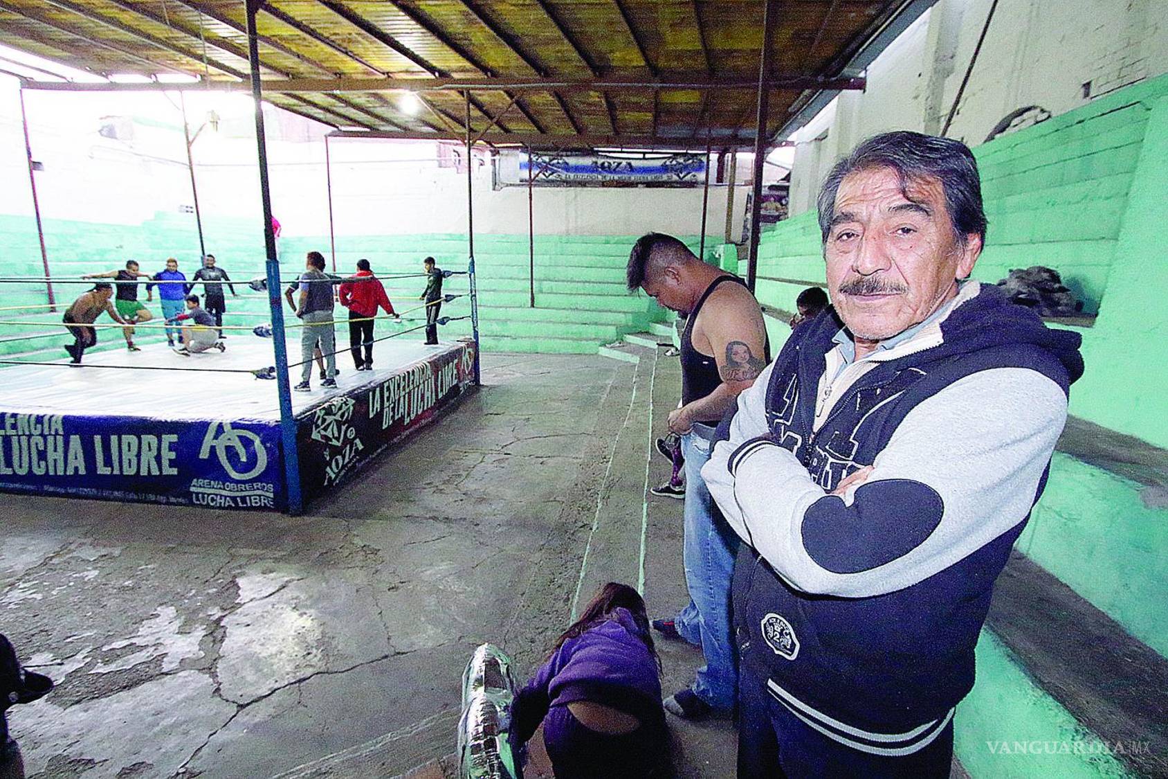 $!La arena Obreros del Progreso, sigua vigente, aún con tiempos difíciles.