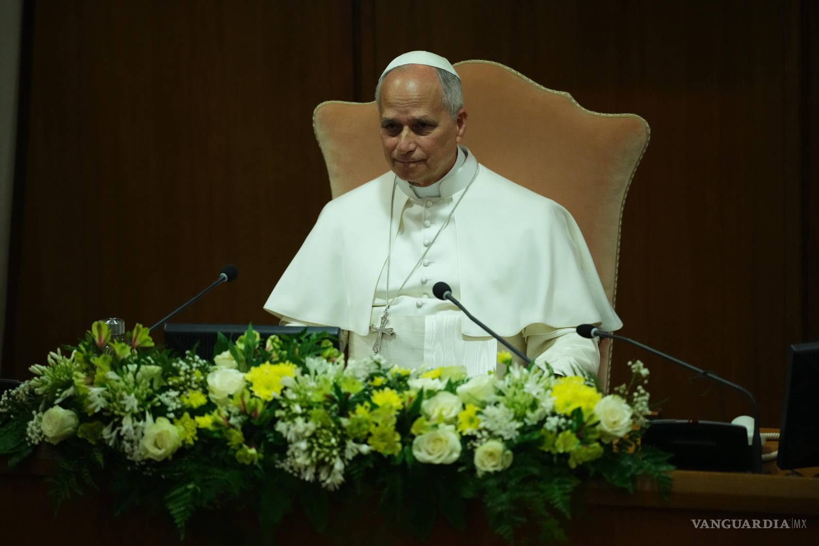 $!El papa León XIV en la presentación de su primera encíclica, “Magnifica humanitas” en el Vaticano.