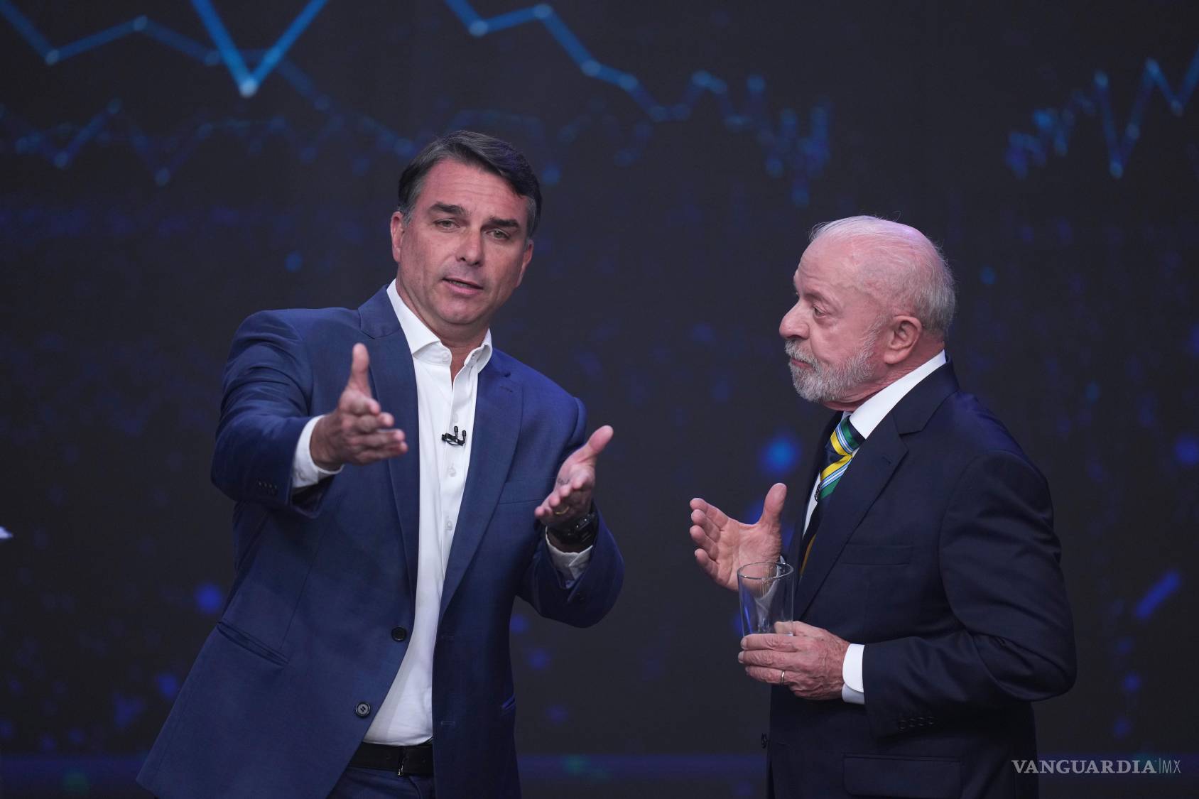 $!Lula da Silva y Flávio Bolsonaro compiten por la presidencia en una campaña marcada por el uso político de la inteligencia artificial.