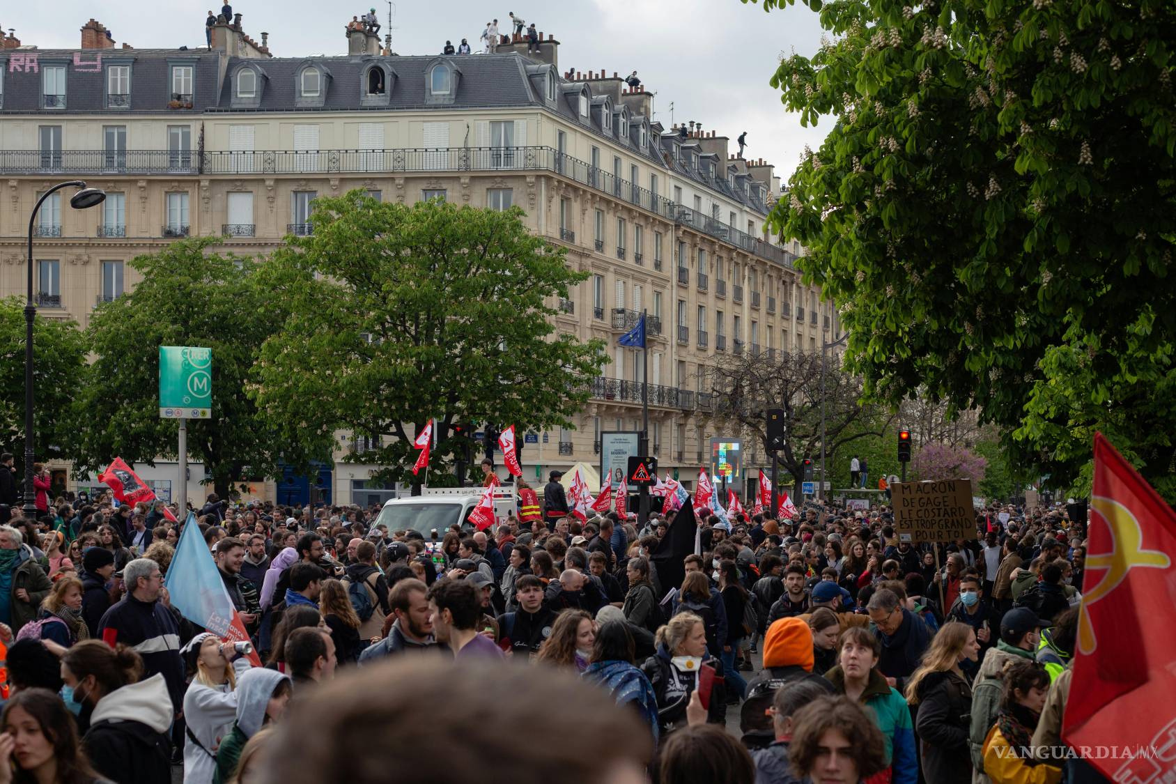 $!Activistas han abarrotado las ciudades parisinas