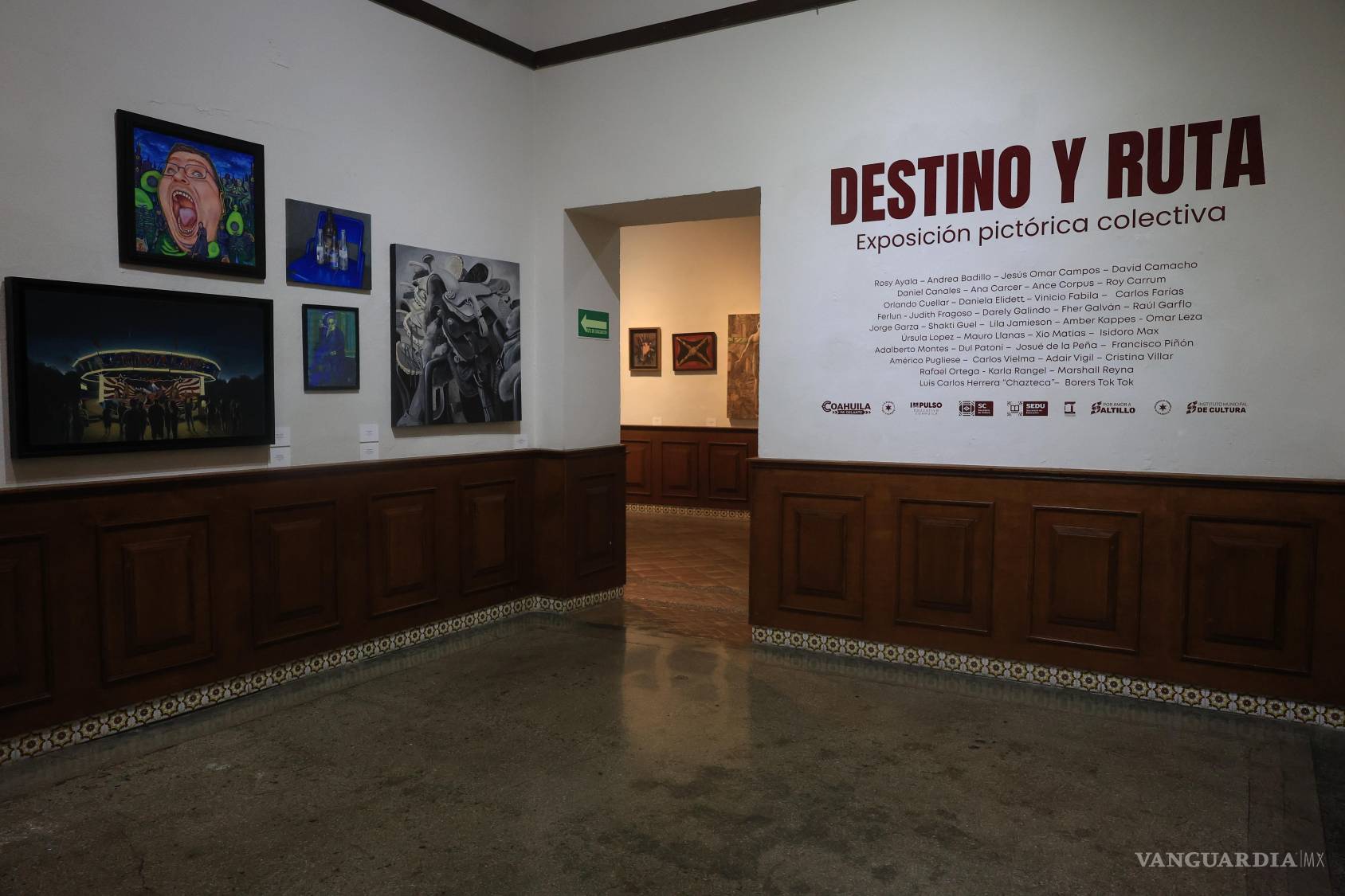 $!¿De qué pintan los artistas de Saltillo? Muestran en exposición el arte de los últimos 25 años