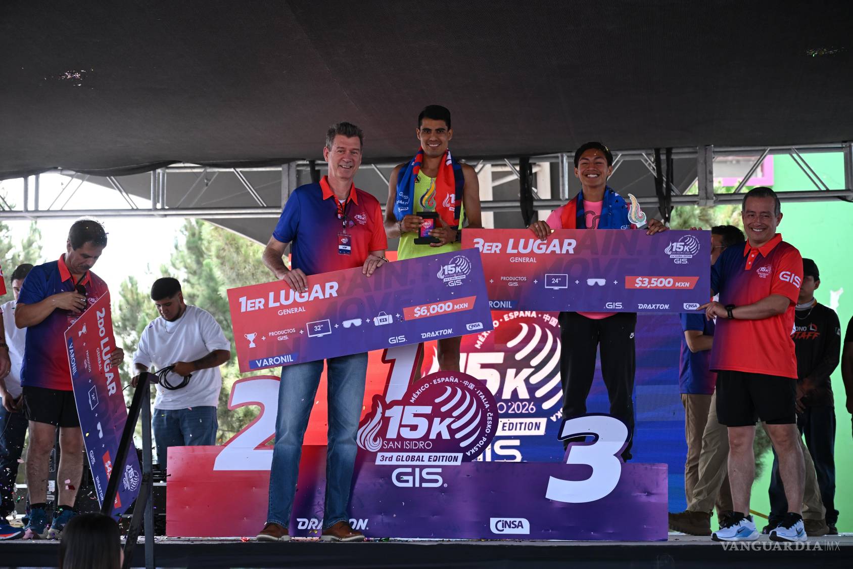 $!Alexis Adán Hernández Treviño se quedó con el primer lugar de la clasificación general varonil en la 15K San Isidro.