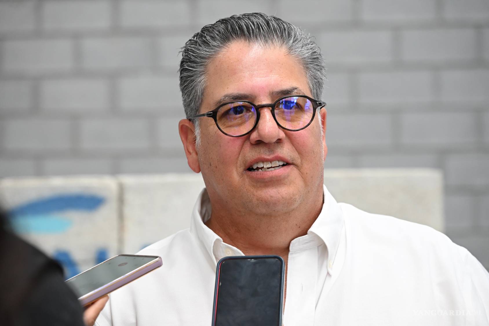 $!Ricardo Leal, director de Galdes, destacó la ubicación estratégica del proyecto dentro del eje económico Saltillo-Monterrey.