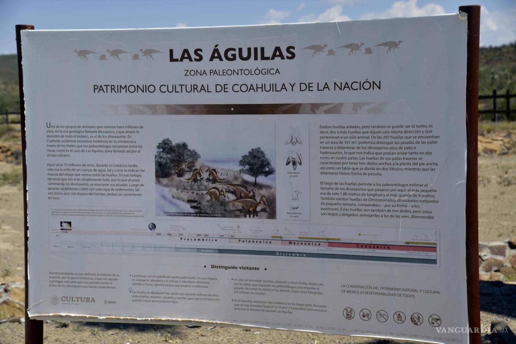 $!“Las Águilas” es patrominio cultural de Coahuila y la nación.