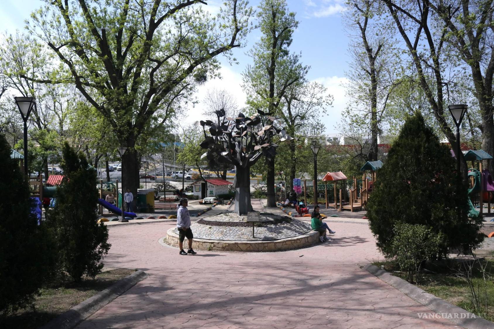 $!El parque es un punto de recreación familiar.