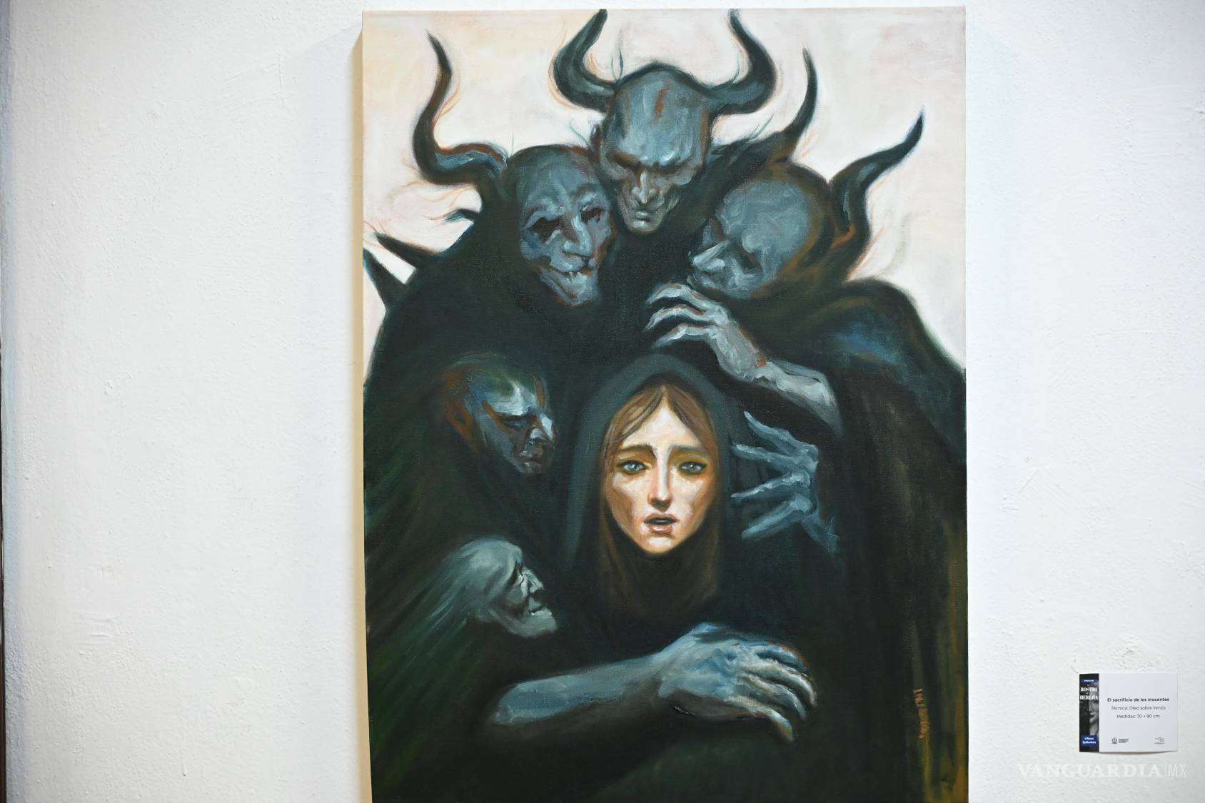 $!Liliana Quilantan busca confrontar al espectador con la exposición ‘El rostro de la herejía’