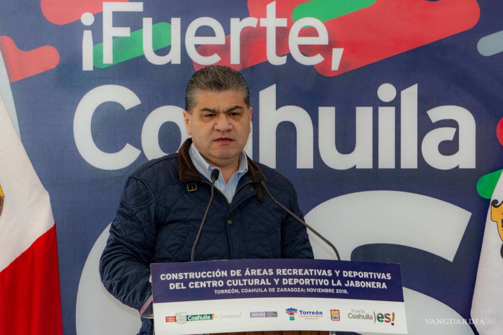 $!Construirá Miguel Riquelme áreas recreativas y deportivas en La Jabonera de Torreón