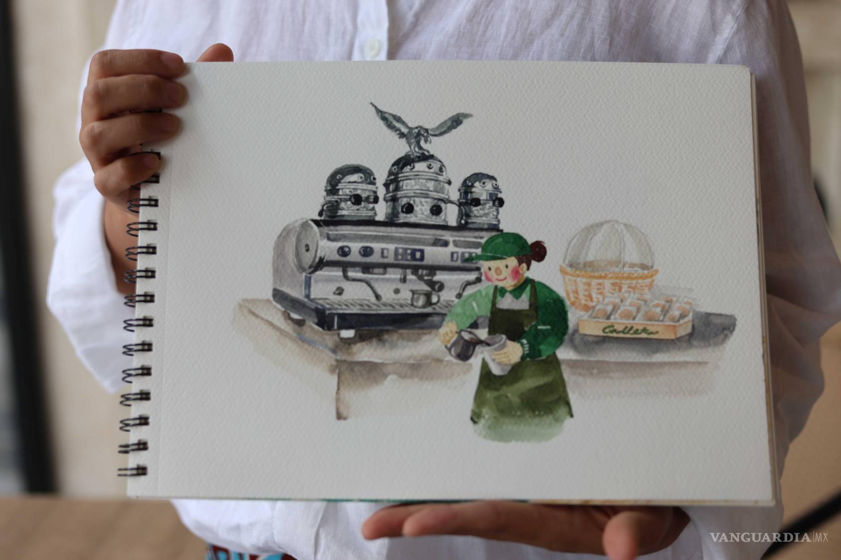 $!Yun Park, la artista coreana que encontró en Saltillo el hogar y la inspiración para pintar su belleza