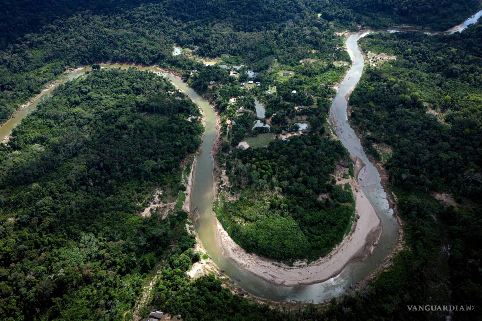$!El territorio asháninka se extiende a lo largo del serpenteante río Amônia, parte de la cuenca del río Amazonas, en el estado de Acre, Brasil, el 22 de junio de 2024.
