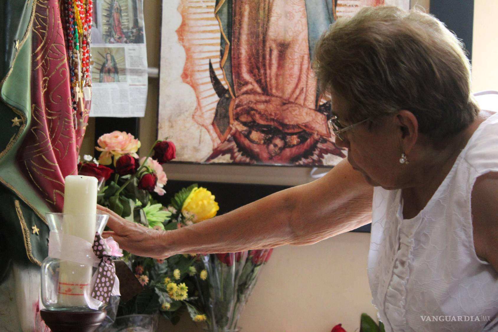 $!La Virgen que lagrimea para el pueblo