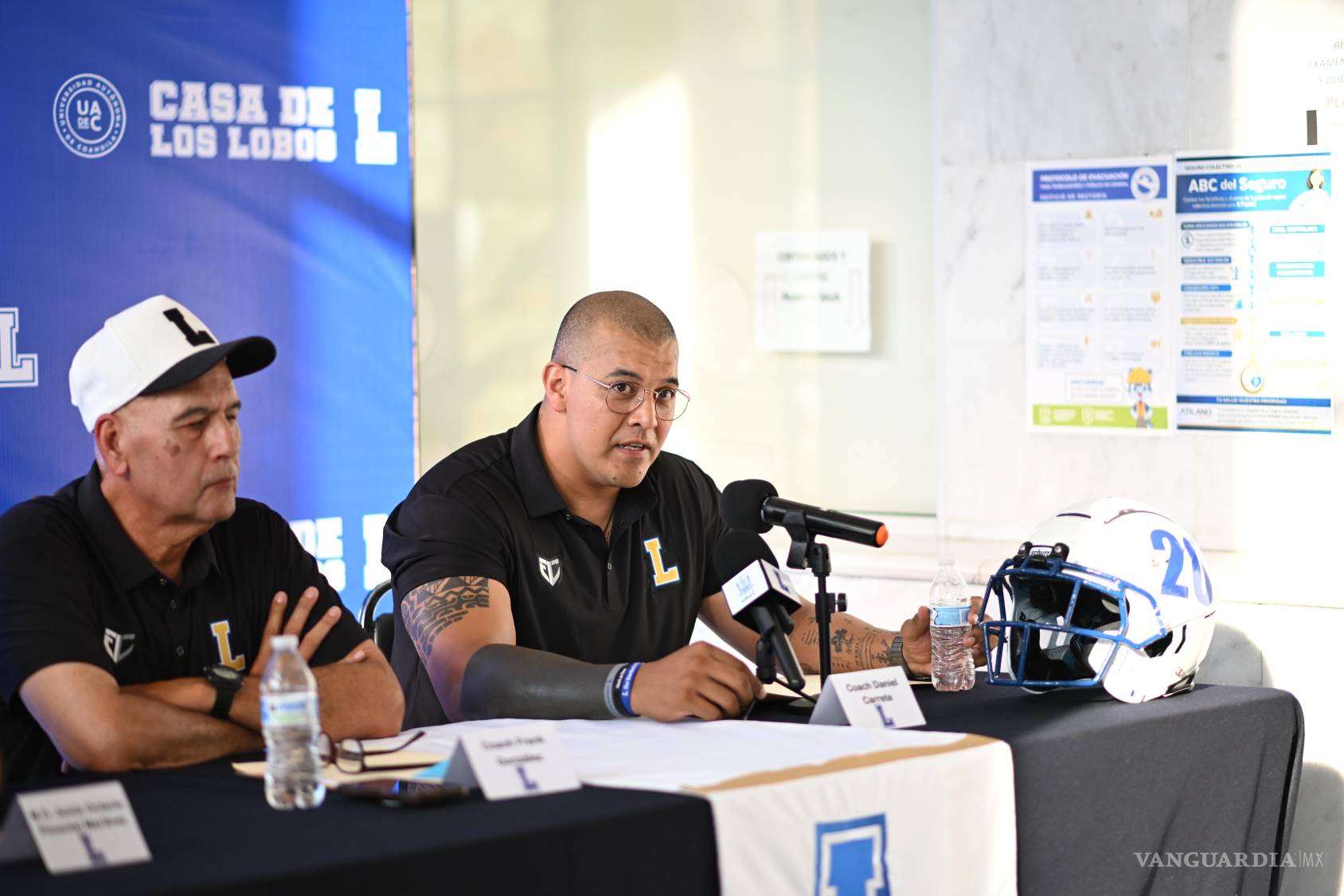 $!Daniel Carrete fue presentado oficialmente como head coach de los Lobos de la UAdeC para la temporada 2026 de ONEFA.