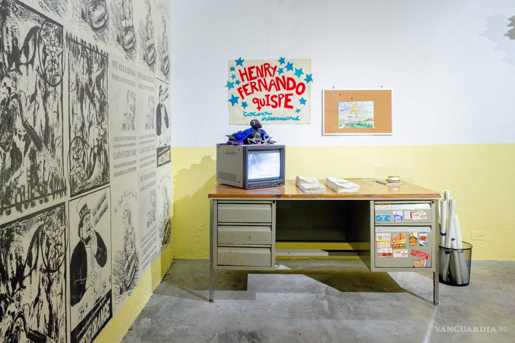 $!La violencia de migrar se presenta en la galería por medio de un ‘programa infantil’ en Monterrey
