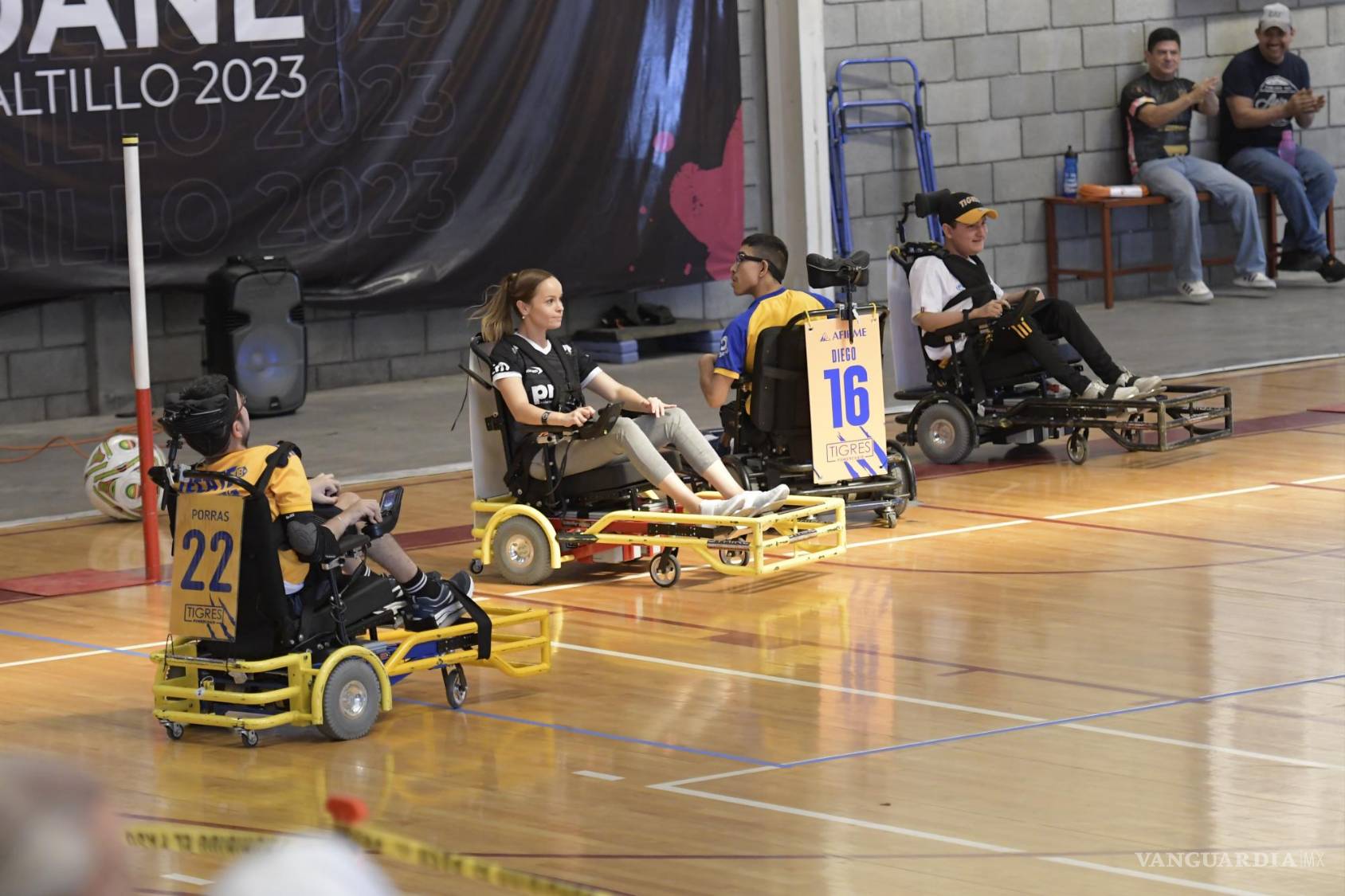 $!Maricarmen anotó su primer gol en el juego 1 de la Temporada 2023-2024; habían sido dos, pero uno fue anulado.