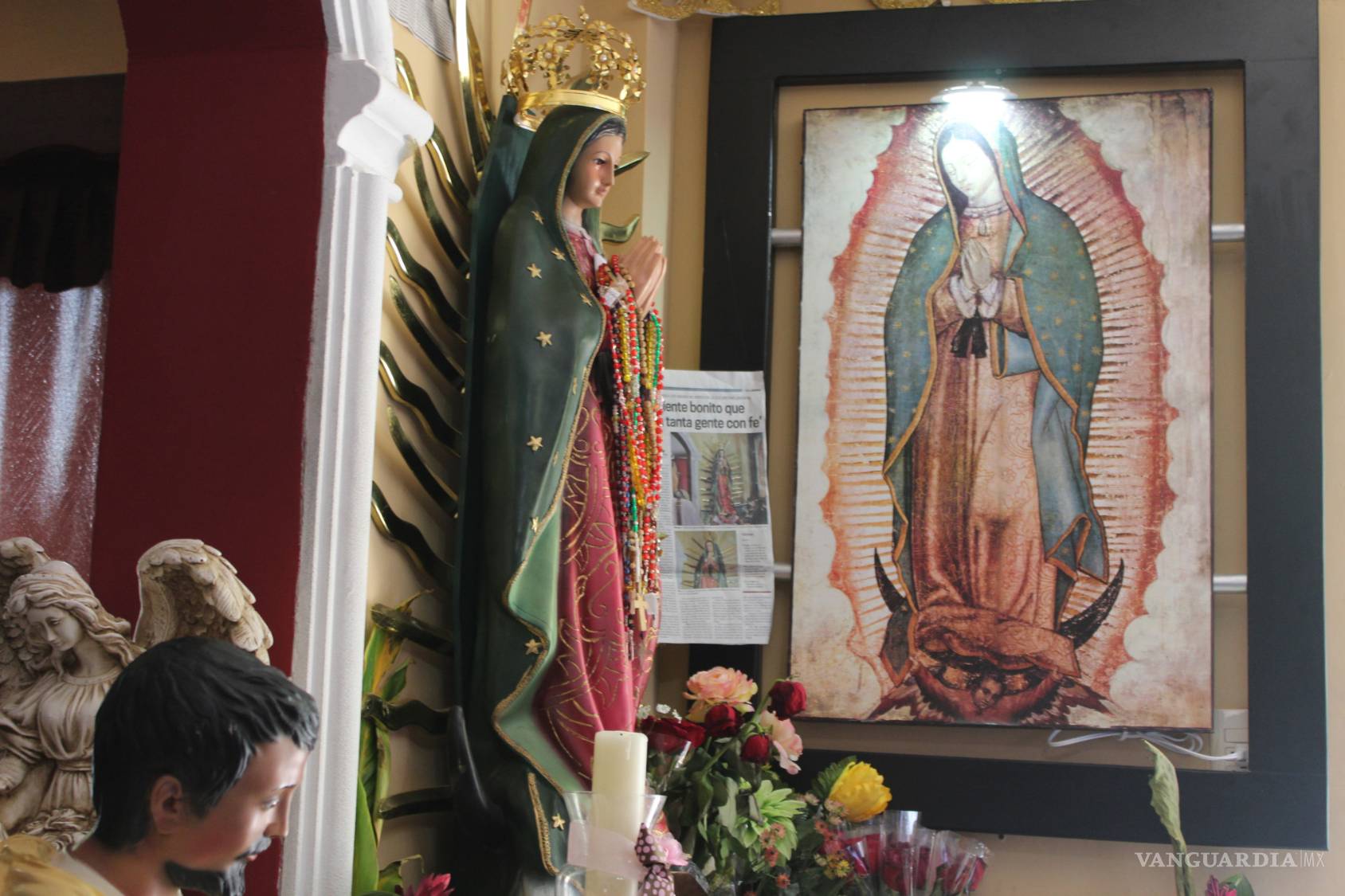 $!La Virgen que lagrimea para el pueblo