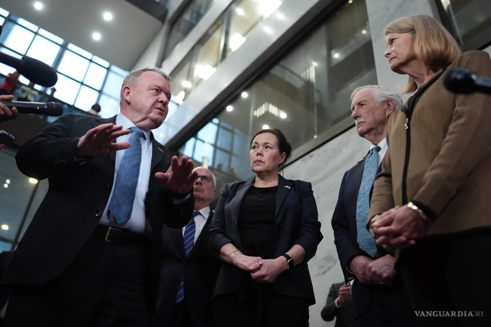 $!Representantes políticos europeos y daneses analizan la situación jurídica de Groenlandia ante las propuestas de anexión de la administración Trump.