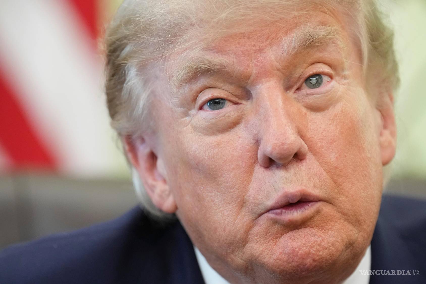 $!Donald Trump durante un acto oficial en la Casa Blanca. Su gobierno ha impulsado una oleada histórica de financiamiento federal para contrarrestar el monopolio de China en el sector minero.