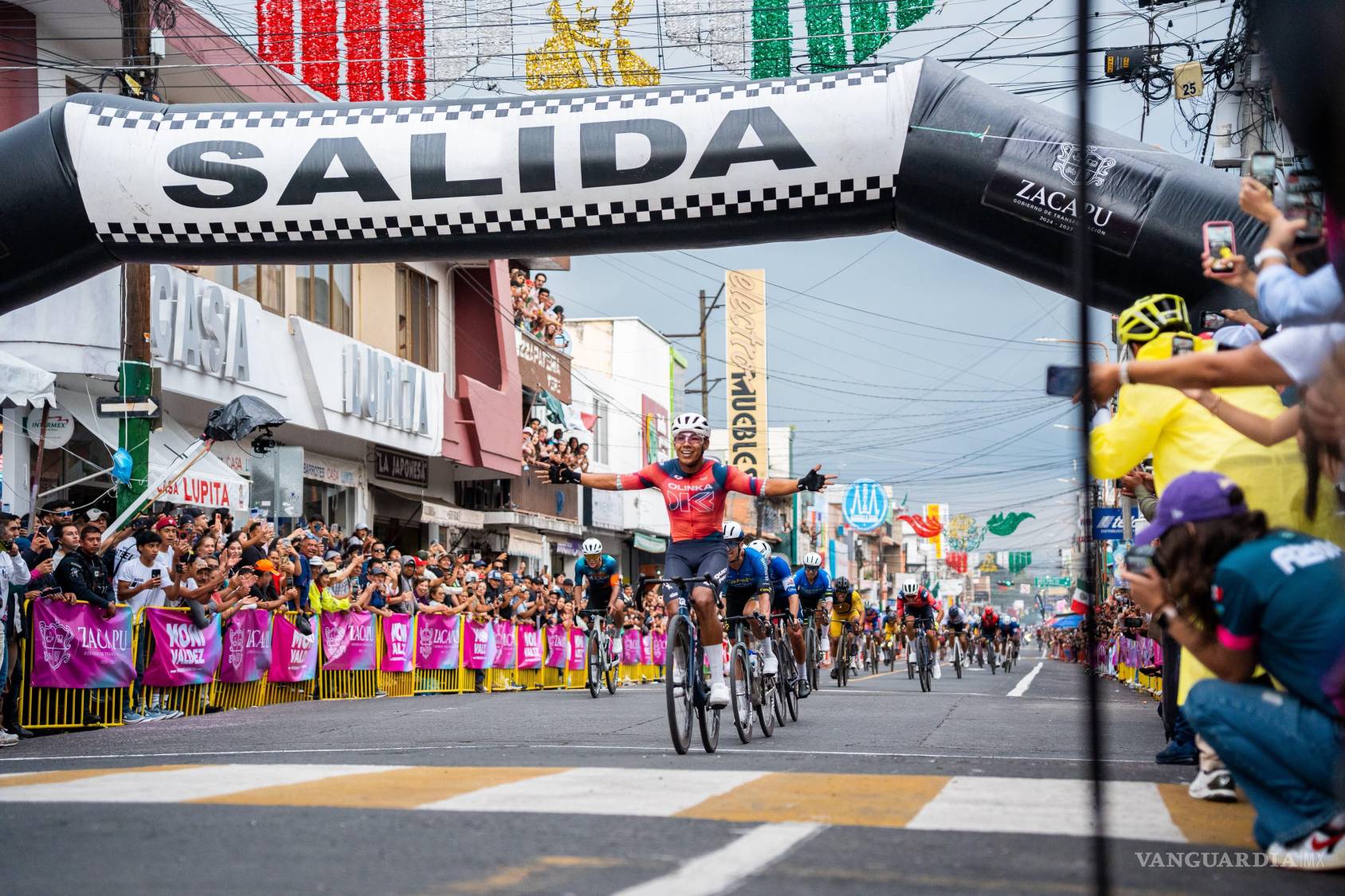 $!El ciclista de San Pedro de las Colonias destacó el orgullo de representar a Coahuila y a su ciudad en una competencia internacional.