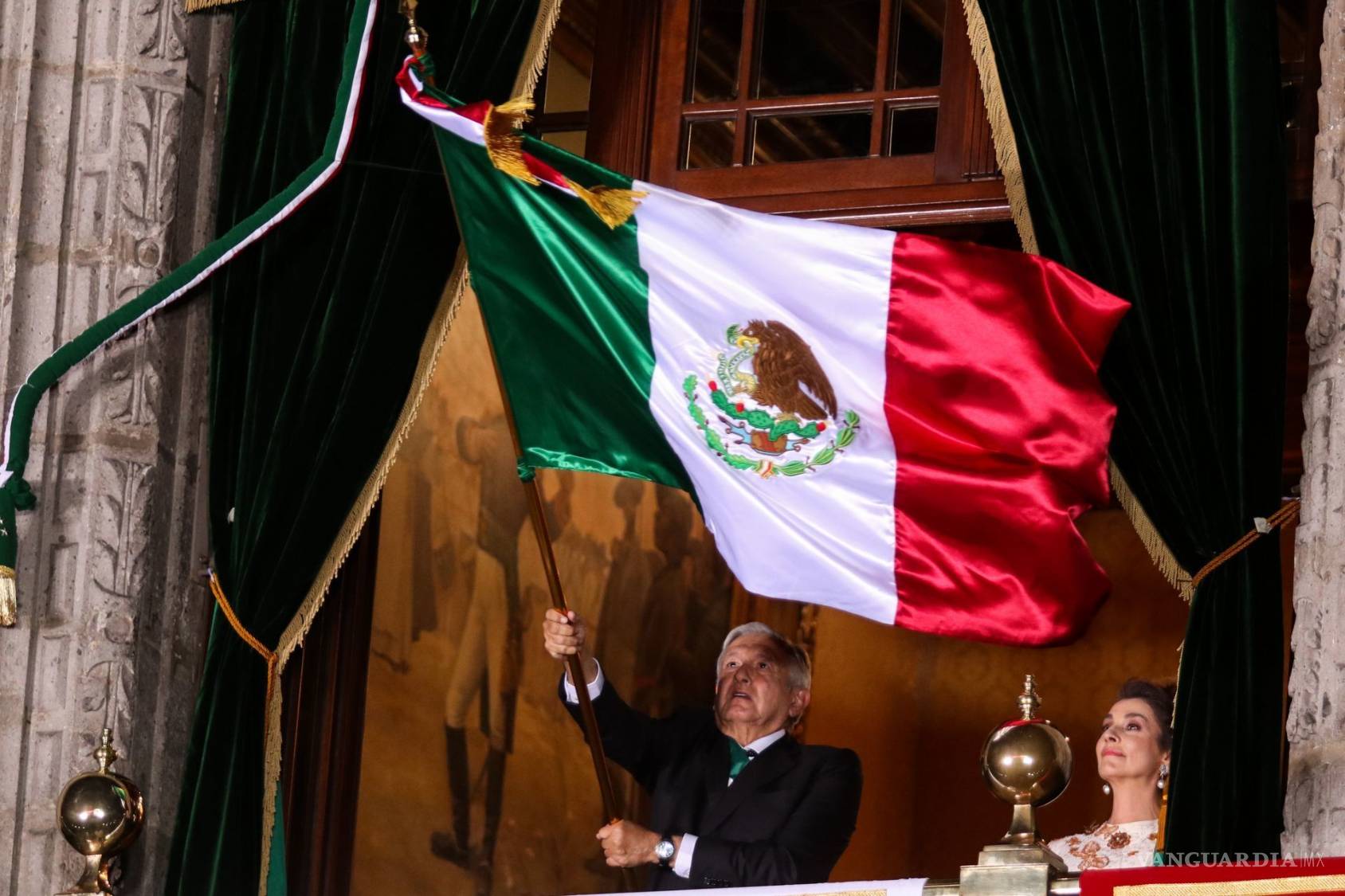 $!Sigue en vivo la Ceremonia del Grito de Independencia encabezada por AMLO