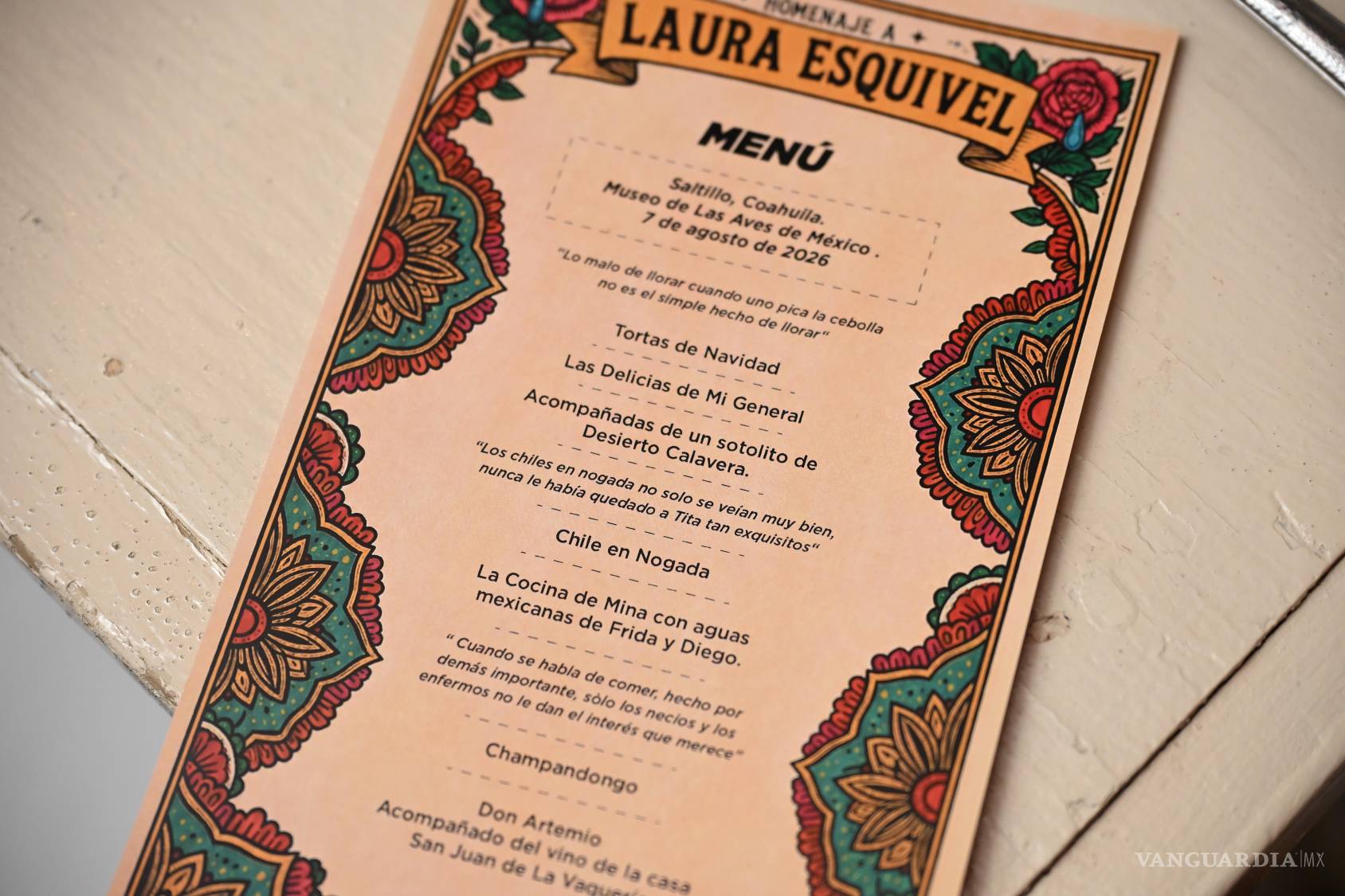 $!Esfuerzo. Los organizadores apostaron a sus mejores sabores y excelente trabajo para que la noche luciera en honor a la escritora.