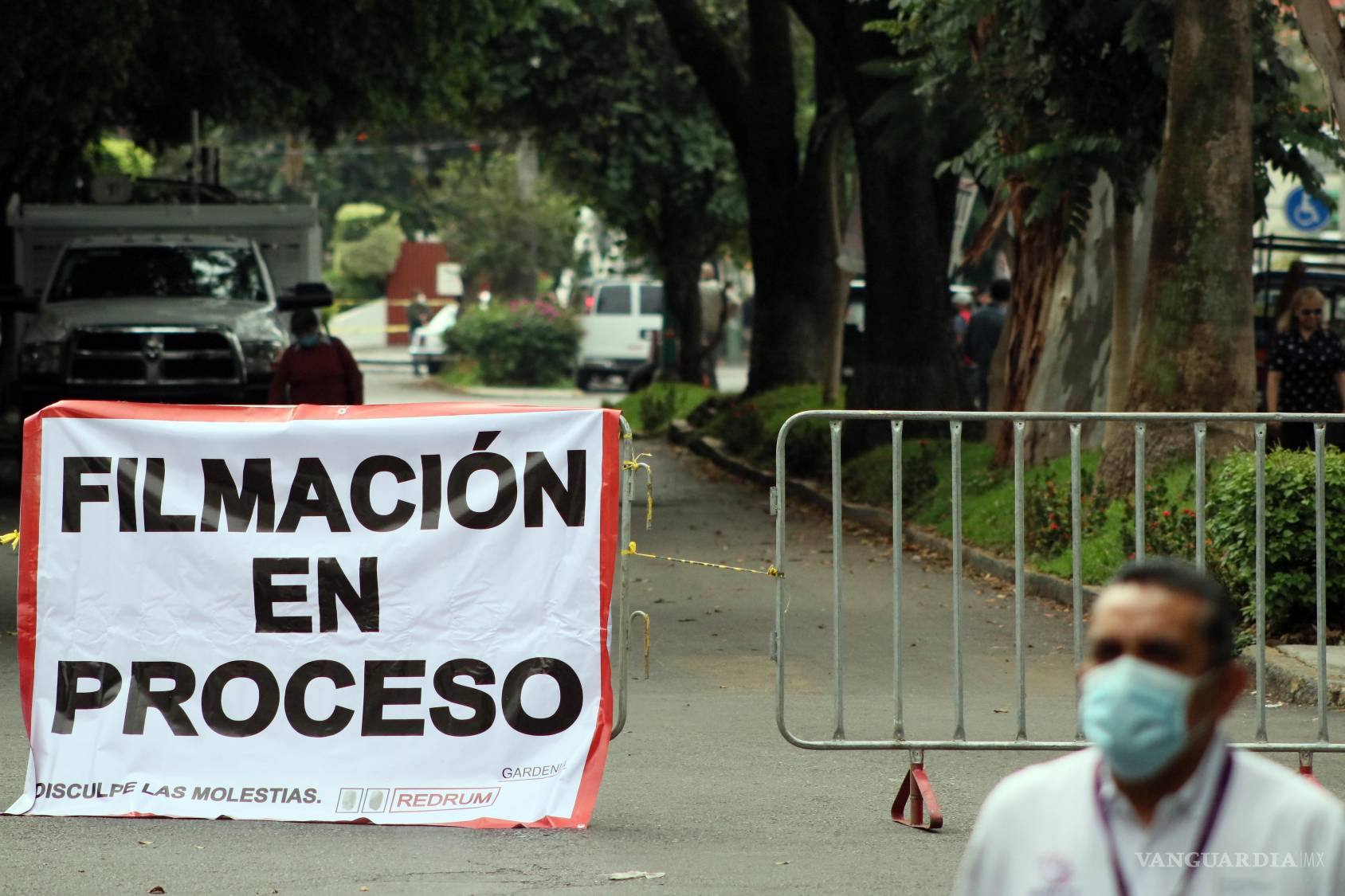 $!Cierre de varias calles por filmación.