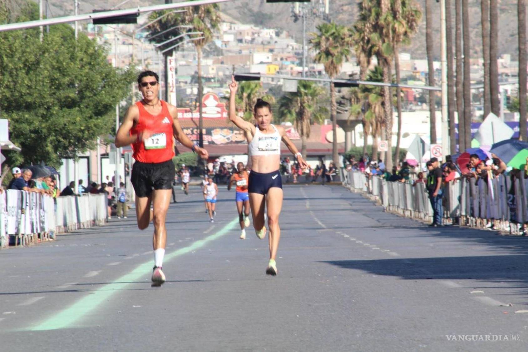 $!La corredora coahuilense busca nuevamente figurar entre las mejores de la clasificación absoluta femenil en la edición 2025.