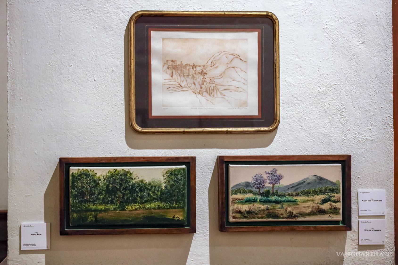 $!Grizelda Tamez presenta exposición retrospectiva en el Centro Cultural Vito Alessio Robles