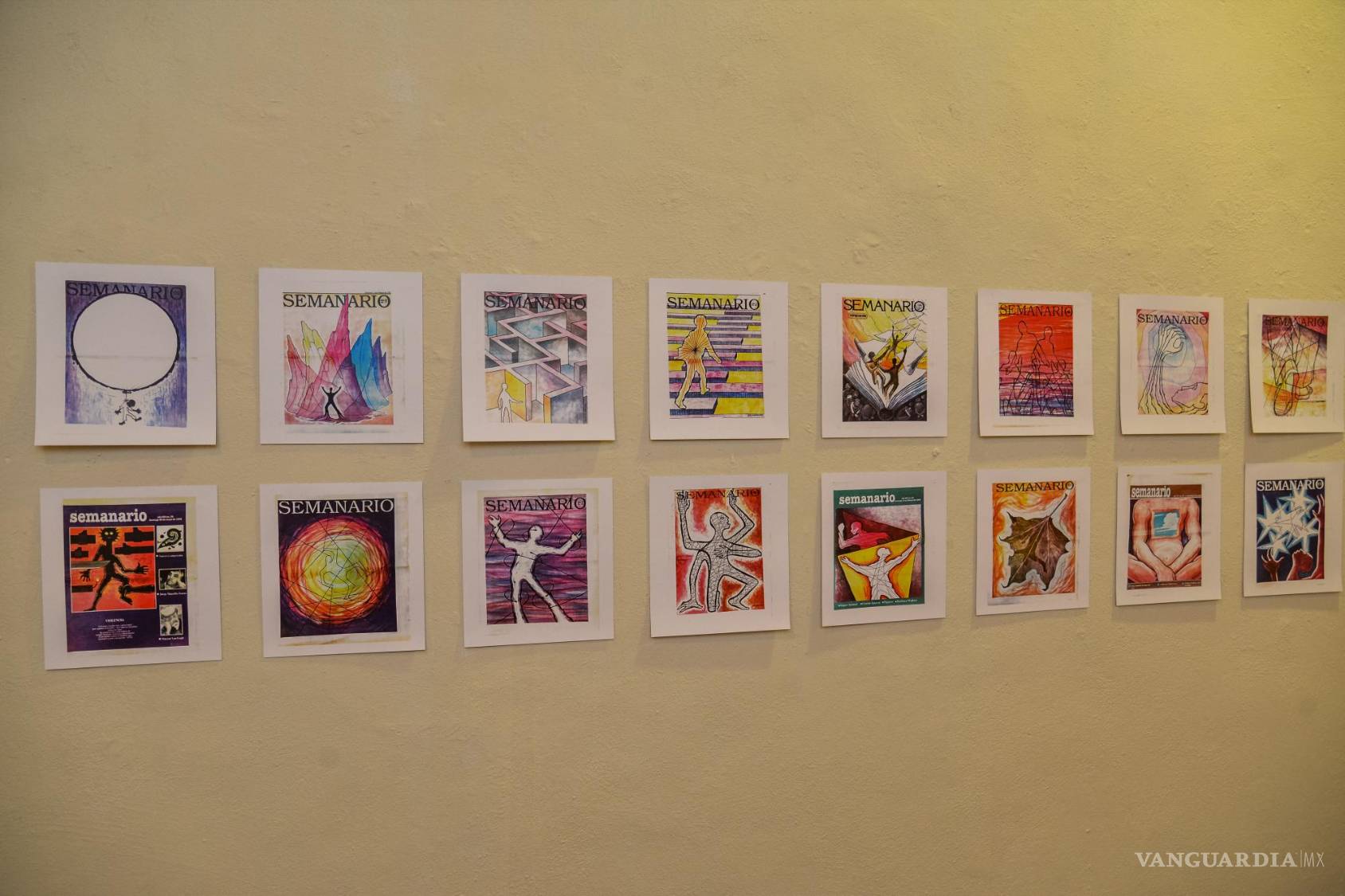 $!El trabajo reúne 125 imágenes publicadas de 1987 a 1995 en la portada del suplemento.