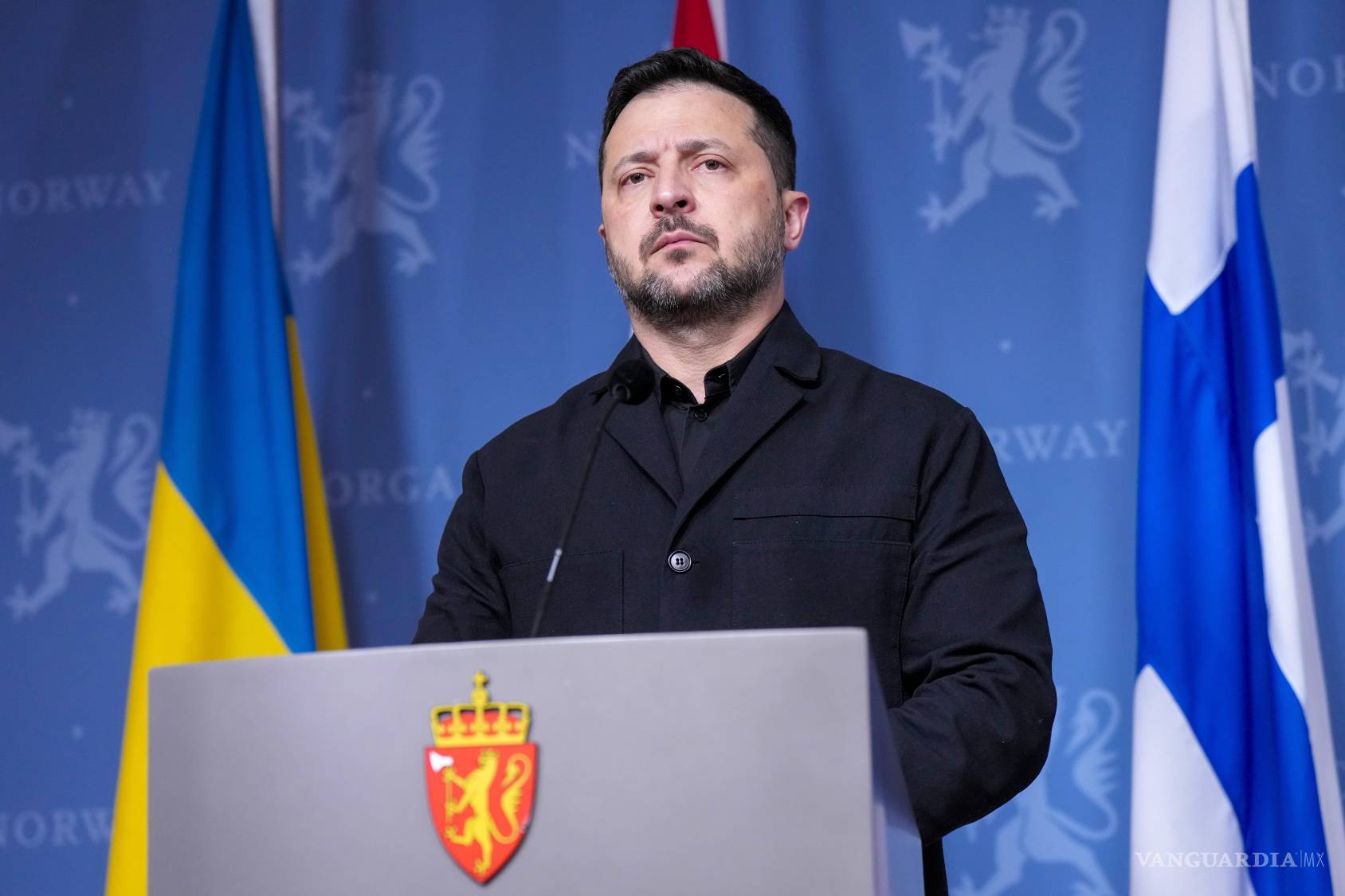 $![Conversaciones diplomáticas sobre Ucrania. (Noruega, Ucrania) EFE/EPA/CORNELIUS POPPE NORUEGA FUERA]