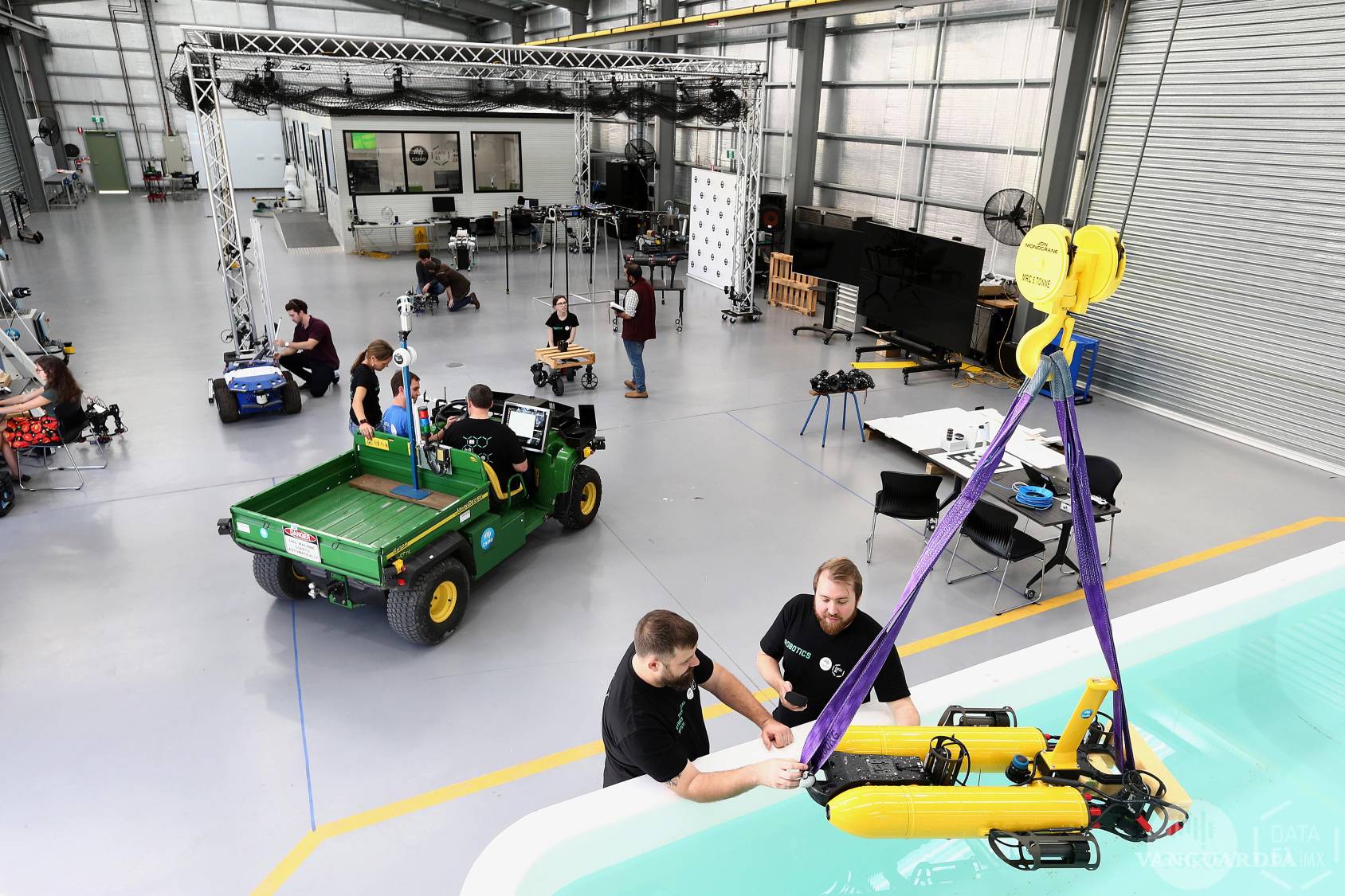 $!El mayor laboratorio de investigación robótica de Australia, está ubicado en el Centro de Tecnologías Avanzadas de Queensland (QCAT) en Pullenvale.