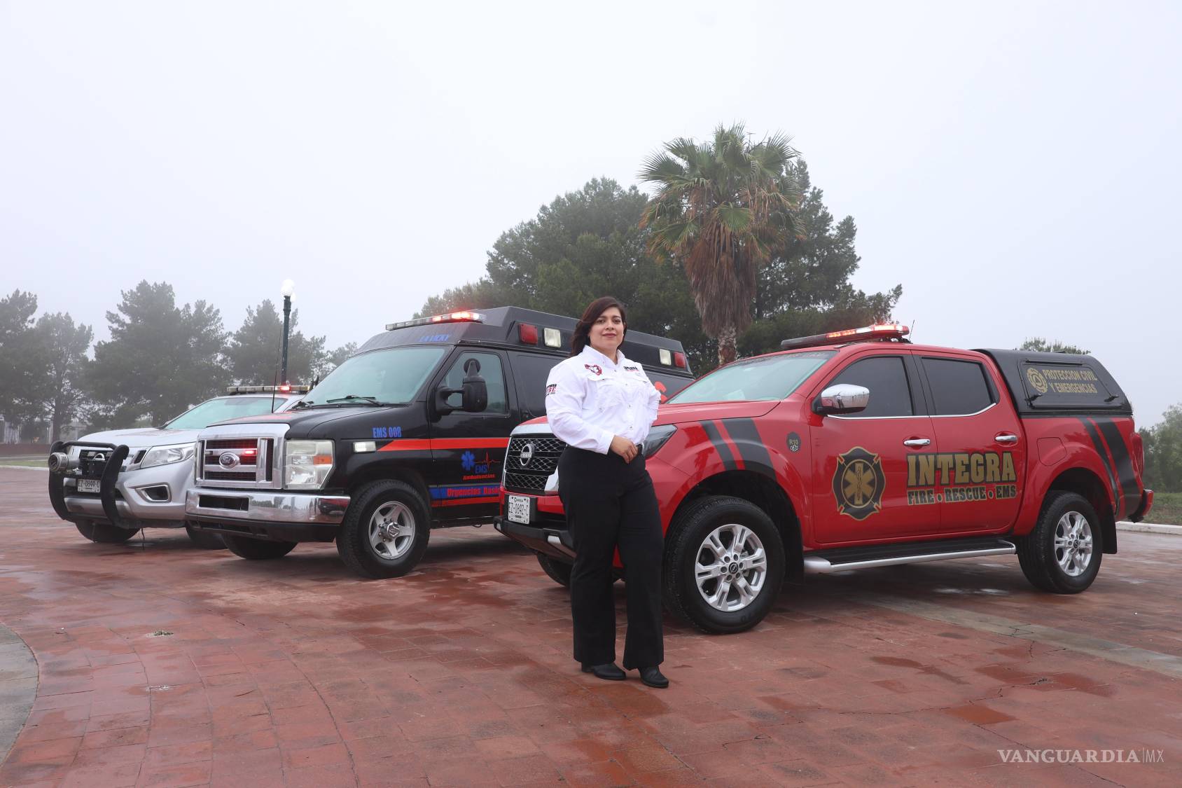 $!De su fascinación infantil por las sirenas y la influencia de su padre bombero, María Elisabet Fernández Briones se convirtió en la primera mujer en Coahuila con Maestría en Protección Civil y Gestión de Emergencias, encarnando la urgencia de llevar detectores de humo, extintores y una verdadera cultura de prevención a cada hogar.