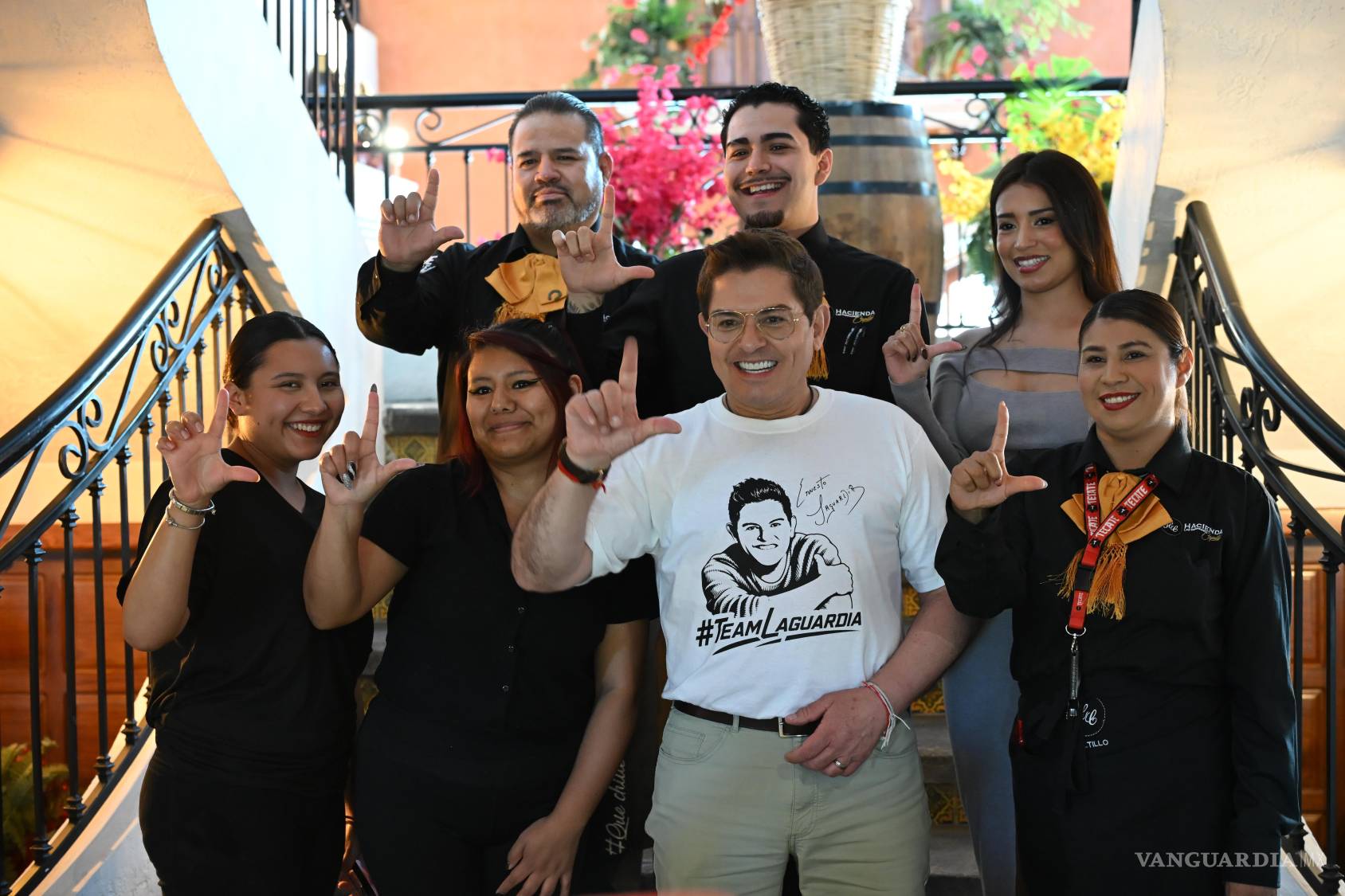 $!El actor y conductor Ernesto Laguardia estuvo en Saltillo para promocionar su ingreso a la Casa de los Famosos 4.