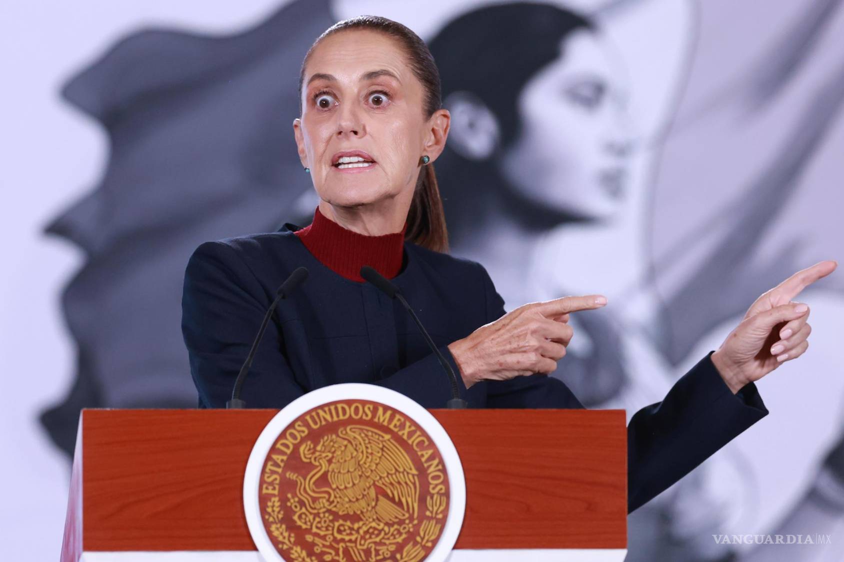 $!Claudia Sheinbaum acusó a EU de incurrir en una forma de “injerencia” política tras la cancelación de la visa de Andrés Manuel López Beltrán.