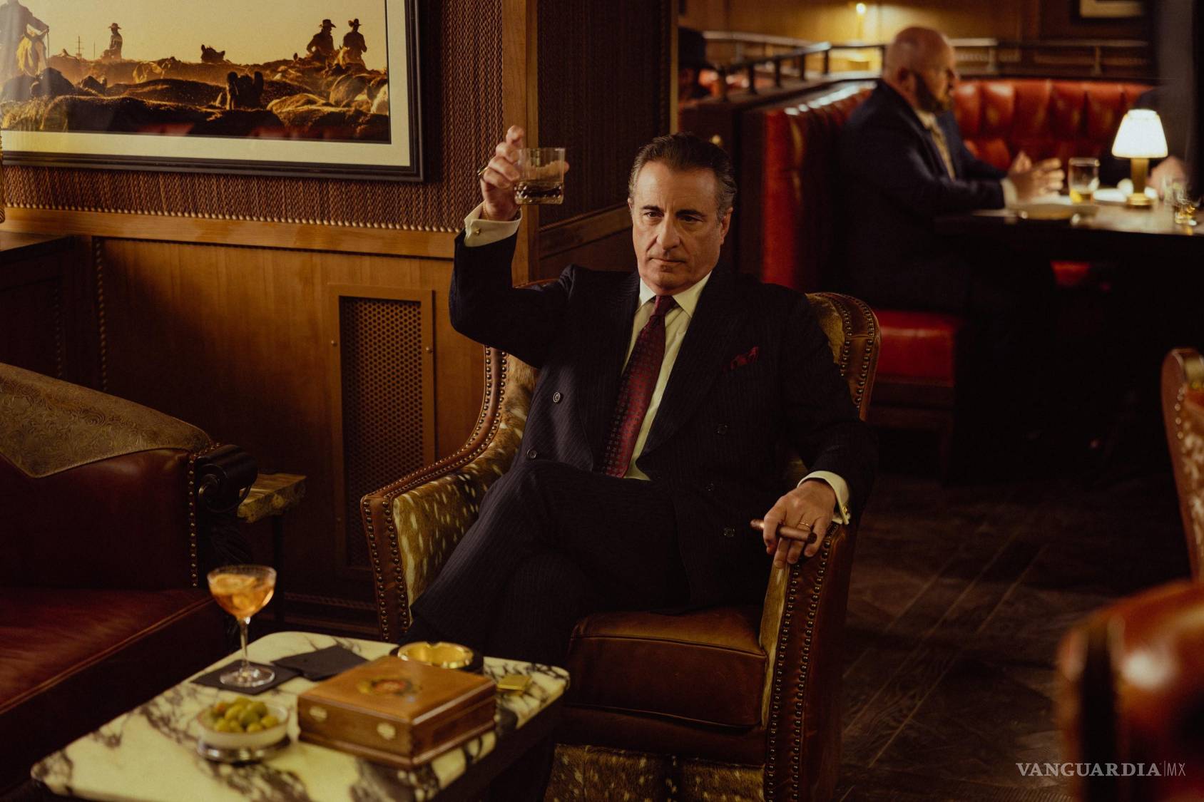 $!Andy Garcia as Gallino in Landman episode 3, season 2, streaming on Paramount+. Photo Credit: Emerson Miller/Paramount+