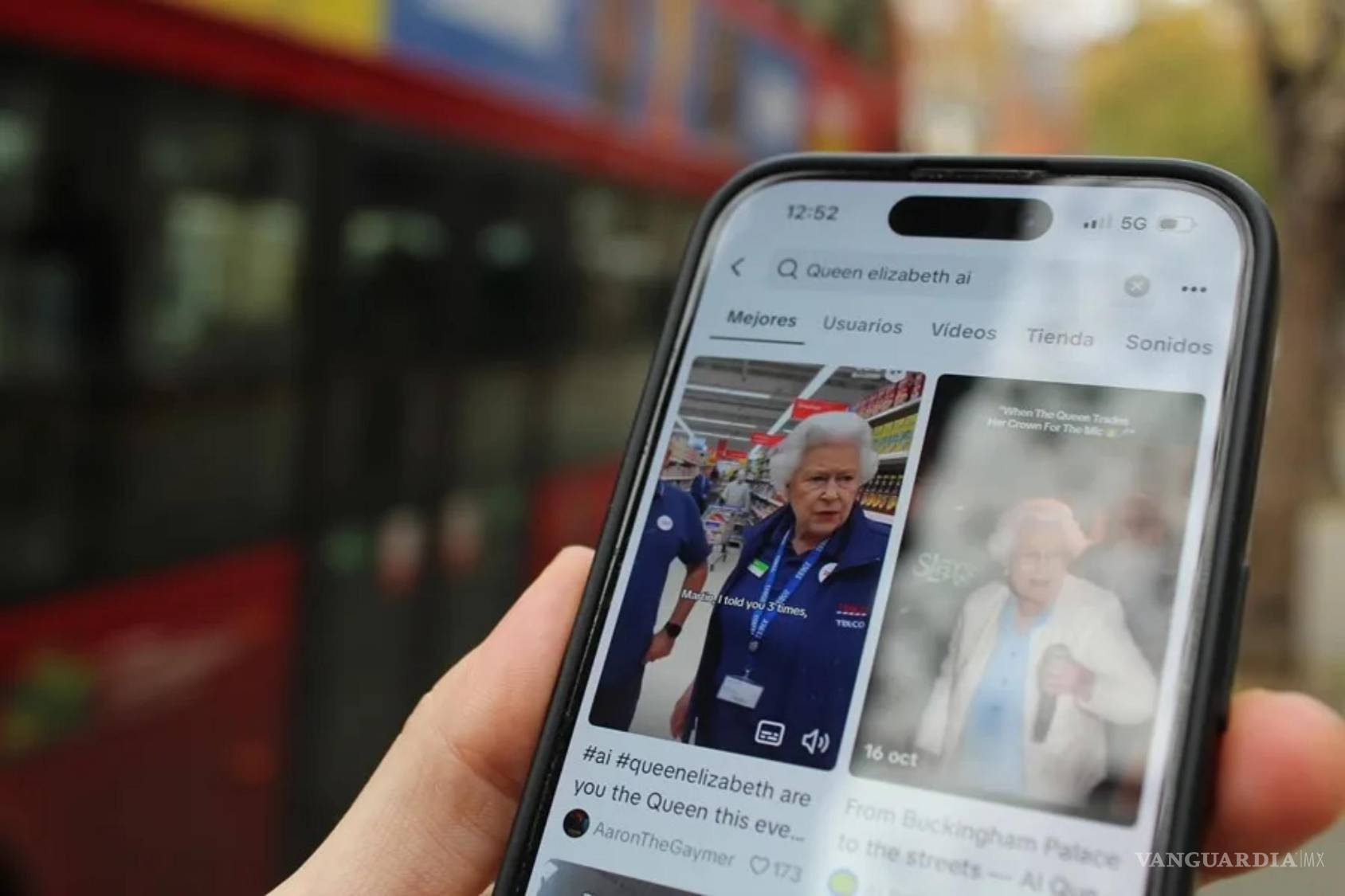 $!Una imagen de la reina Isabel II hecha inteligencia artificial.