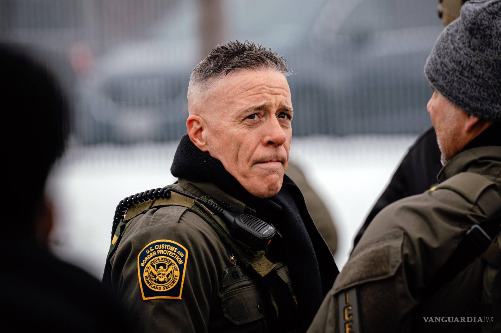 $!Gregory Bovino, funcionario a cargo de las operaciones de la Patrulla Fronteriza, quien usa a menudo la frase “girar y quemar” para describir estas operaciones.