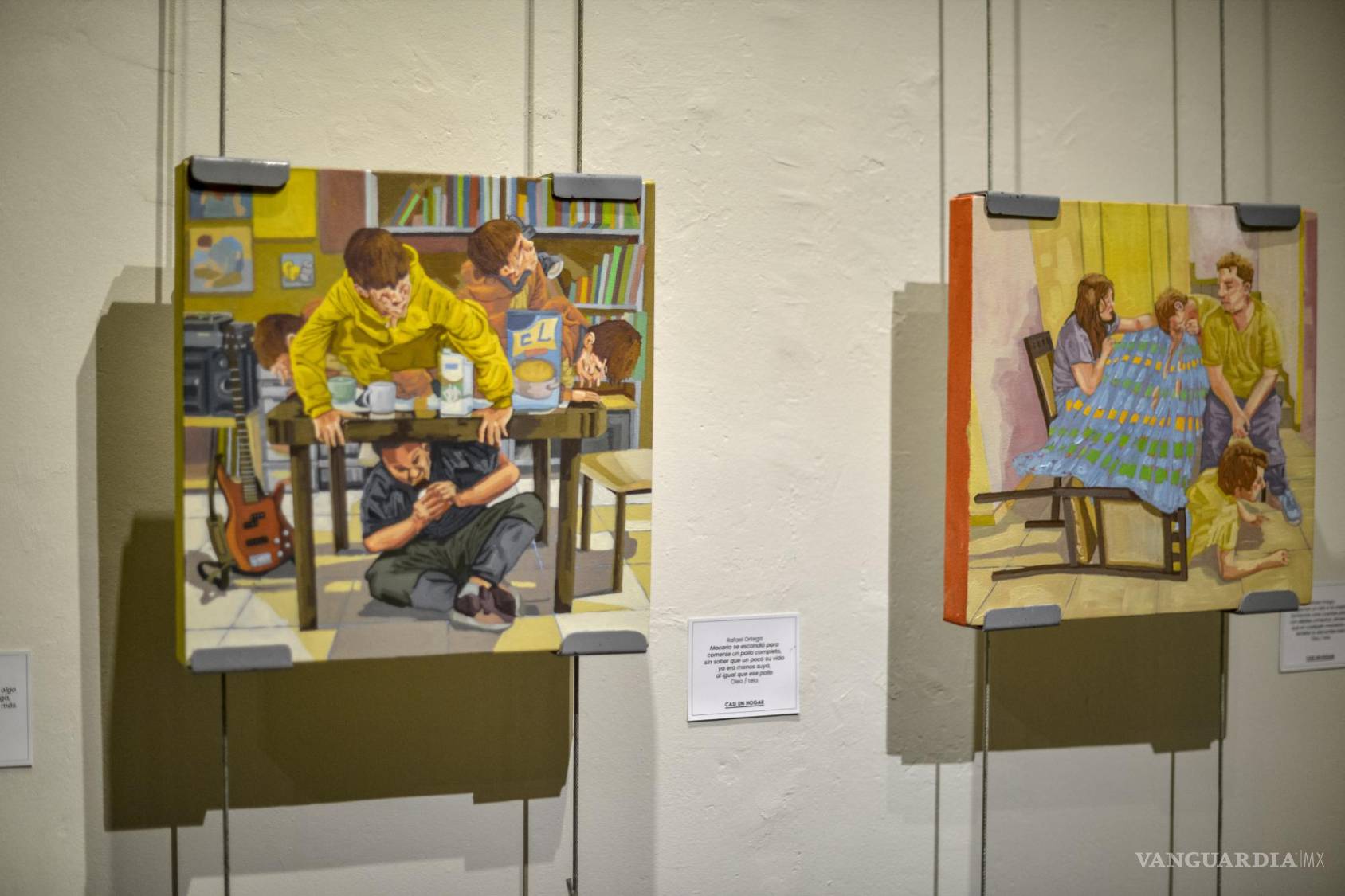 $!La obra de Ortega parte de su intimidad para hacerse preguntas sobre la paternidad.