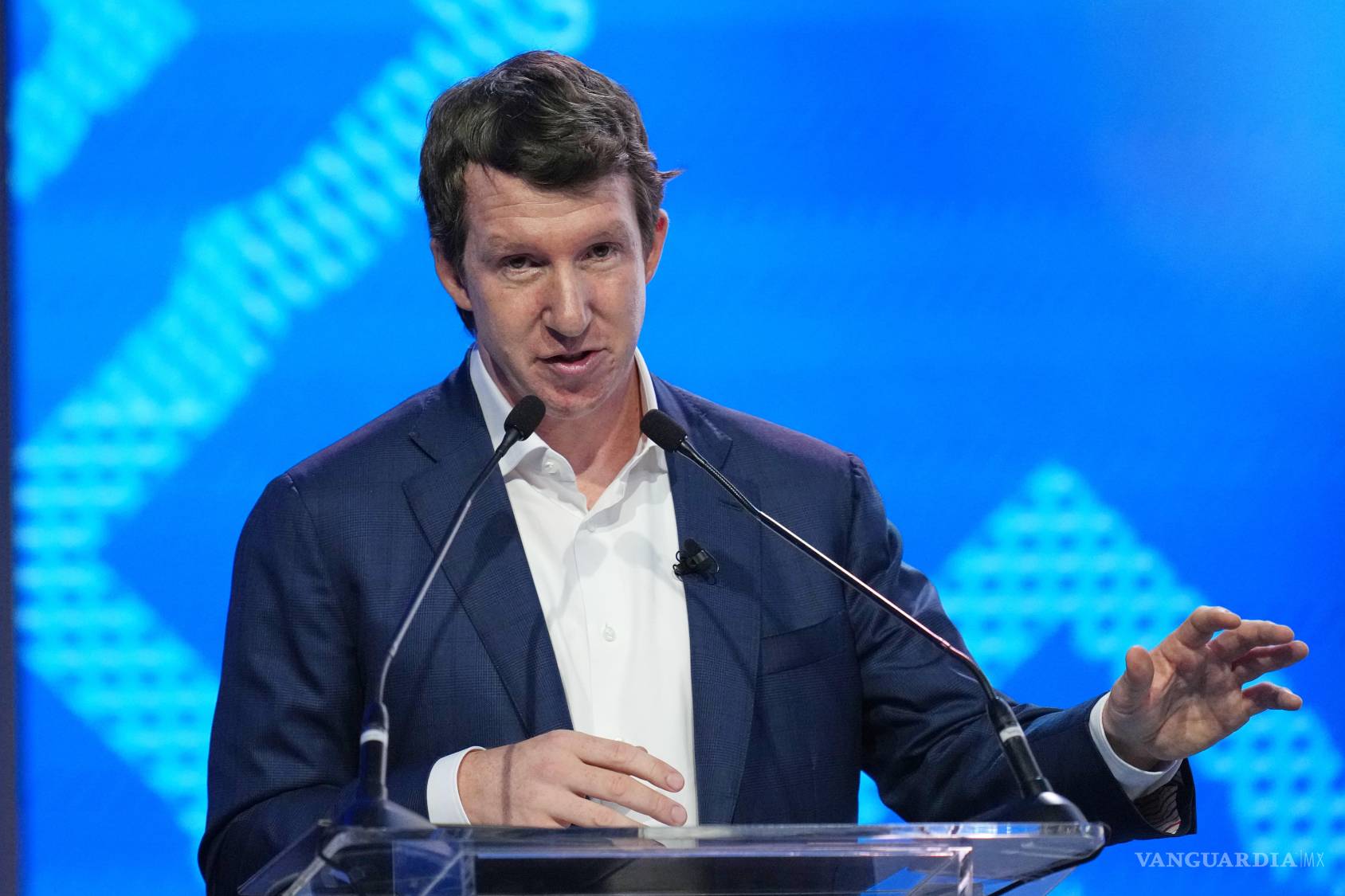 $!Jack Clark, cofundador de Anthropic, imparte la conferencia de este año de la Fundación Per Jacobsson sobre inteligencia artificial en Bangkok, Tailandia,