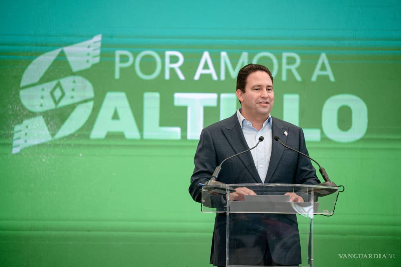 $!Javier Díaz González presentó los detalles de la sede saltillense junto con autoridades deportivas nacionales y de Coahuila.