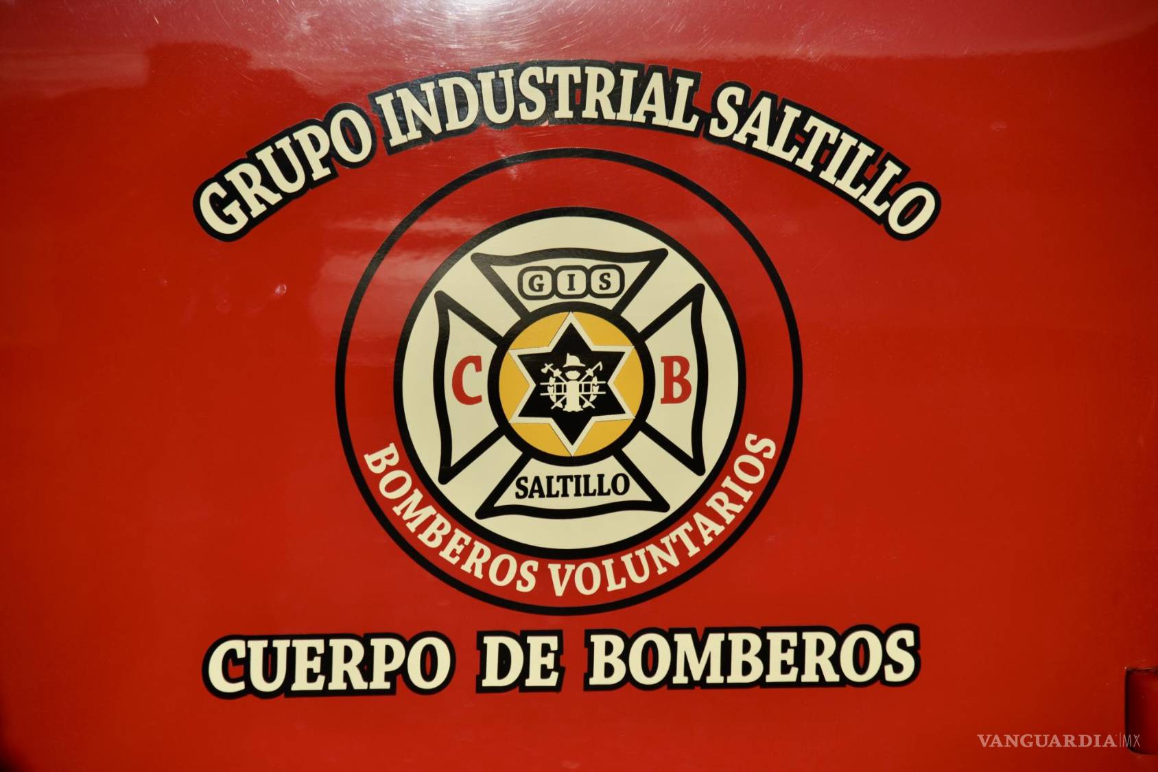 $!Así se ve el emblema del Gran Rojo después de la restauración. La leyenda deja ver la importancia del GIS en la ciudad.